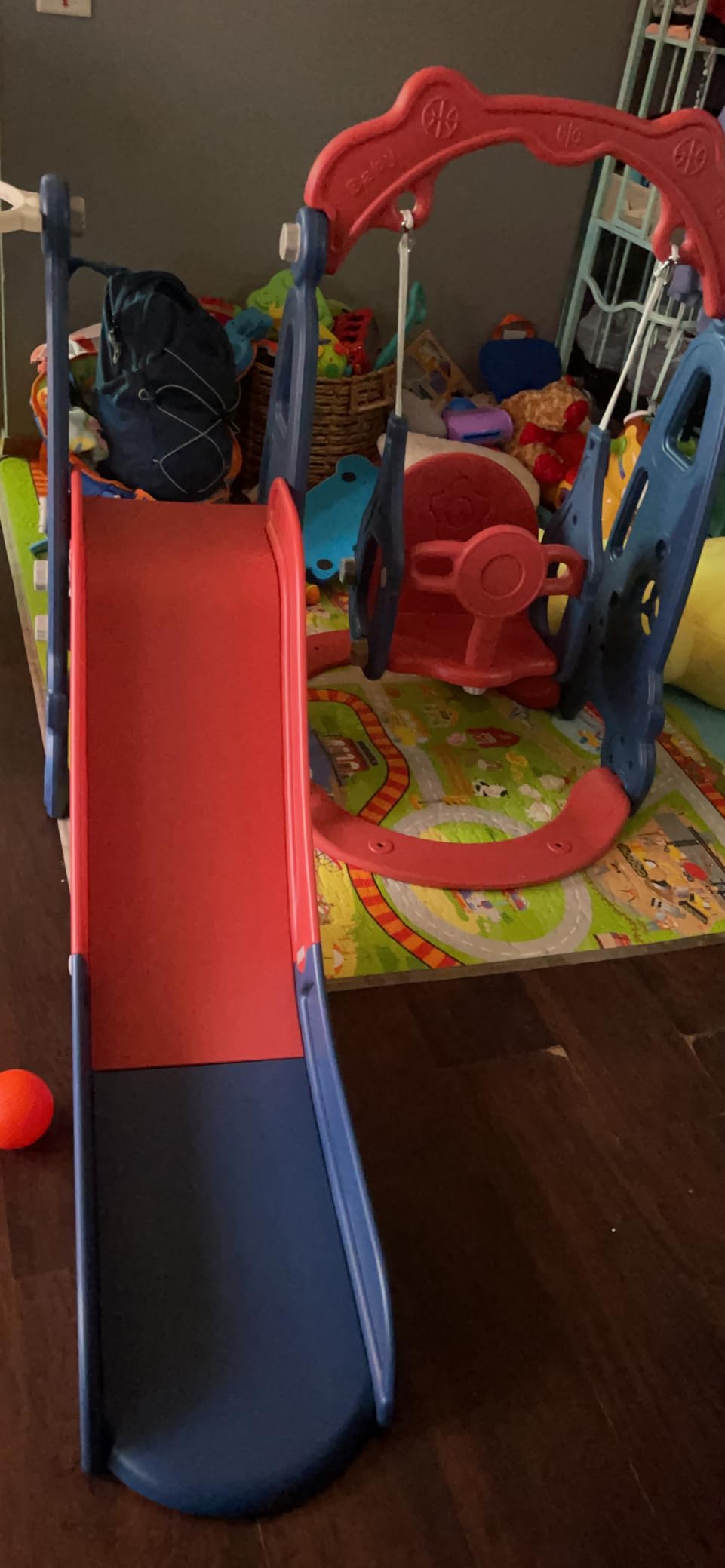 NYEEKOY 4 in 1 Slide Swing Set and Kids Slide for 3+ customer photo 1