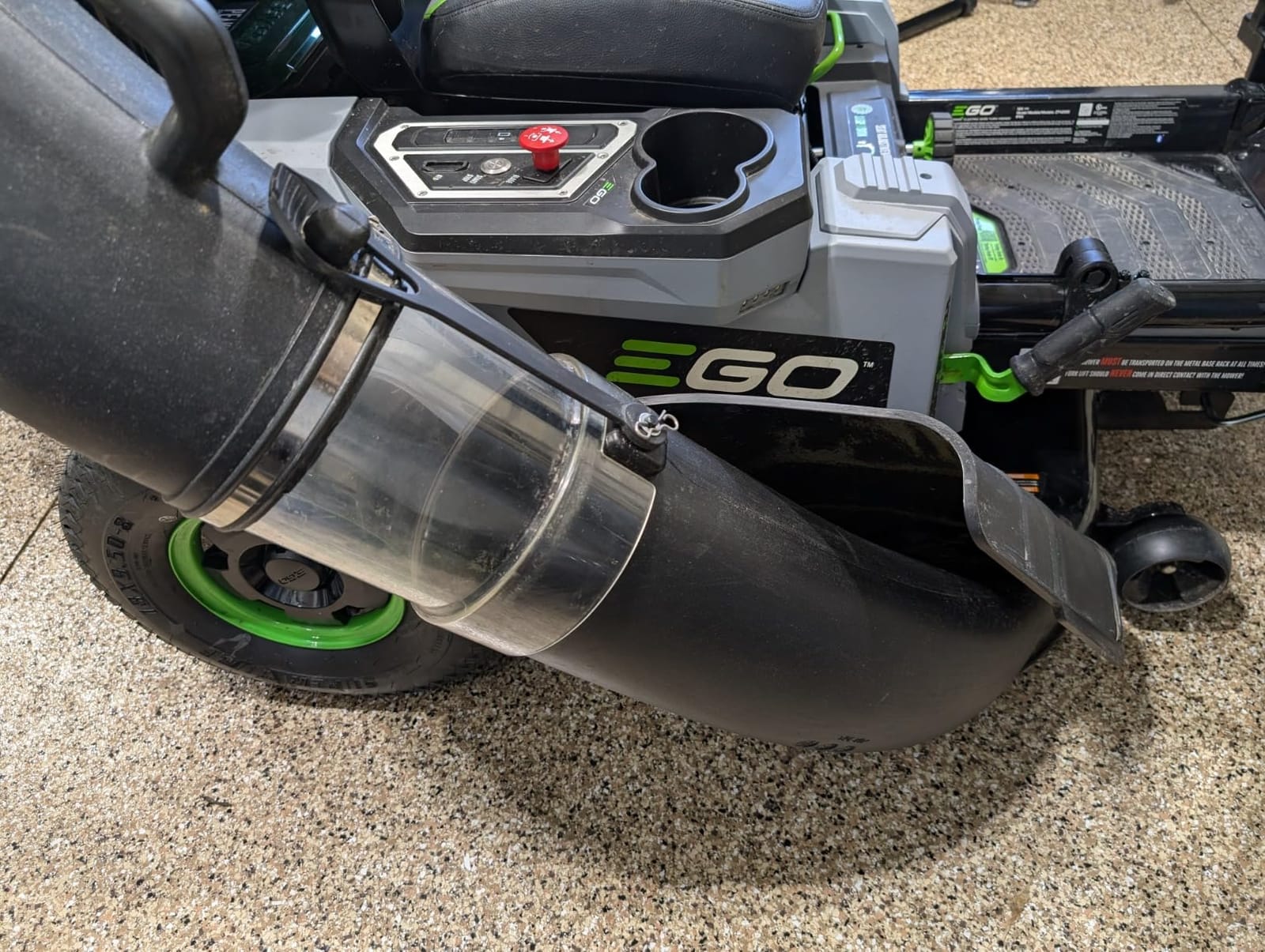 EGO Power+ Bagger Kit for Electric 42” Zero Turn Riding Mower ZT4204L - ABK4200 customer photo 1