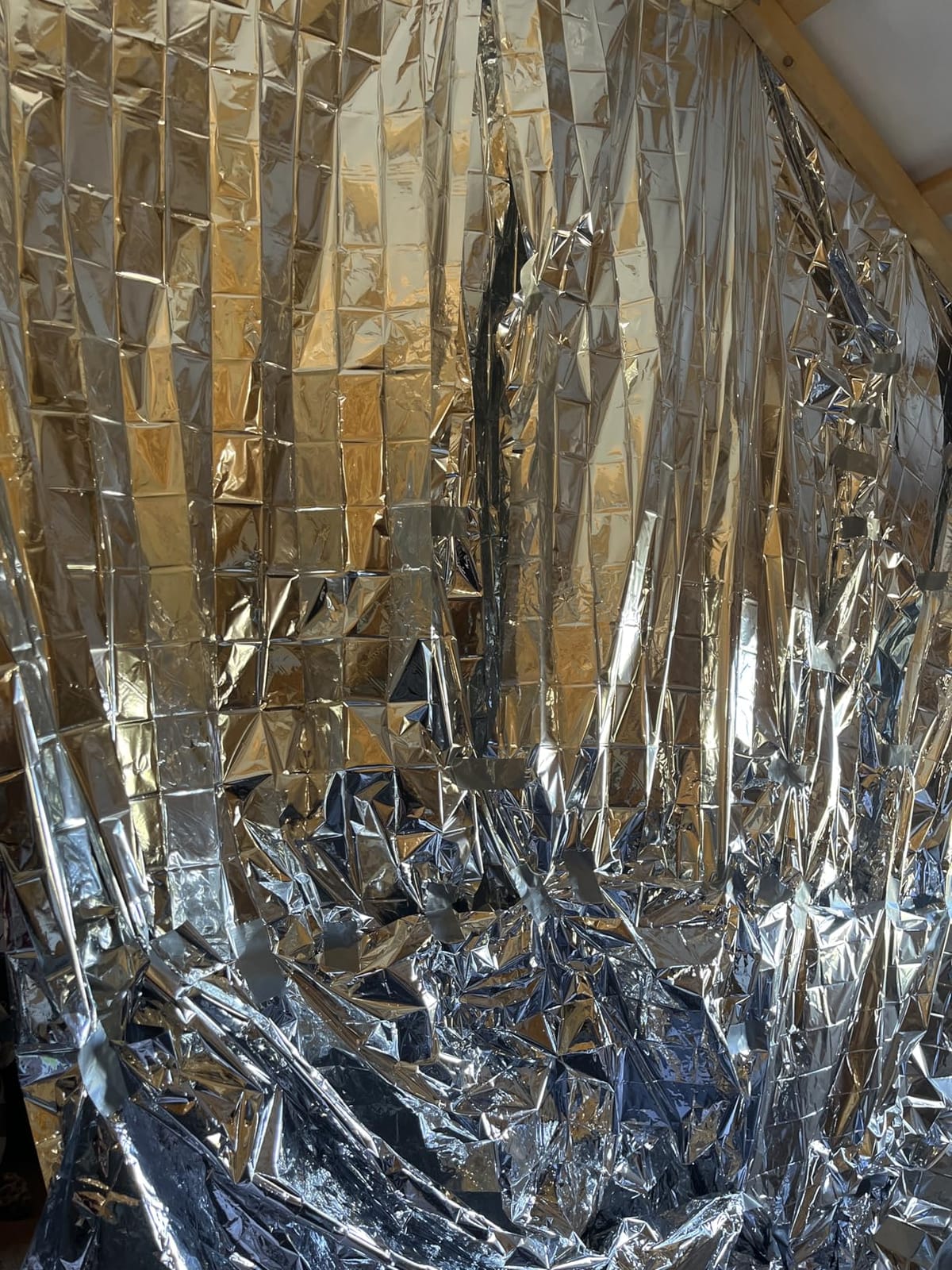 Emergency Blanket Mylar Thermal Space Survival Gear & Supplies 4-Pack Foil customer photo 1