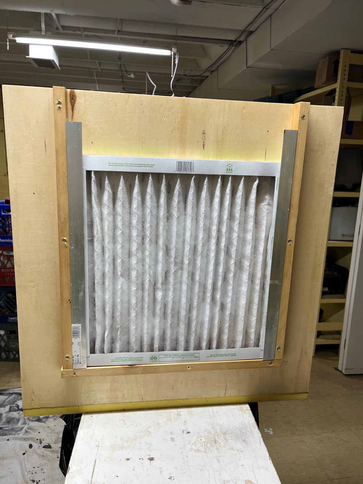 MOUNTO HEPA500 Commercial 500cfm Air Purifier Hepa Air Scrubber Negative Air Machine Roto-Molded (Blue) customer photo 2