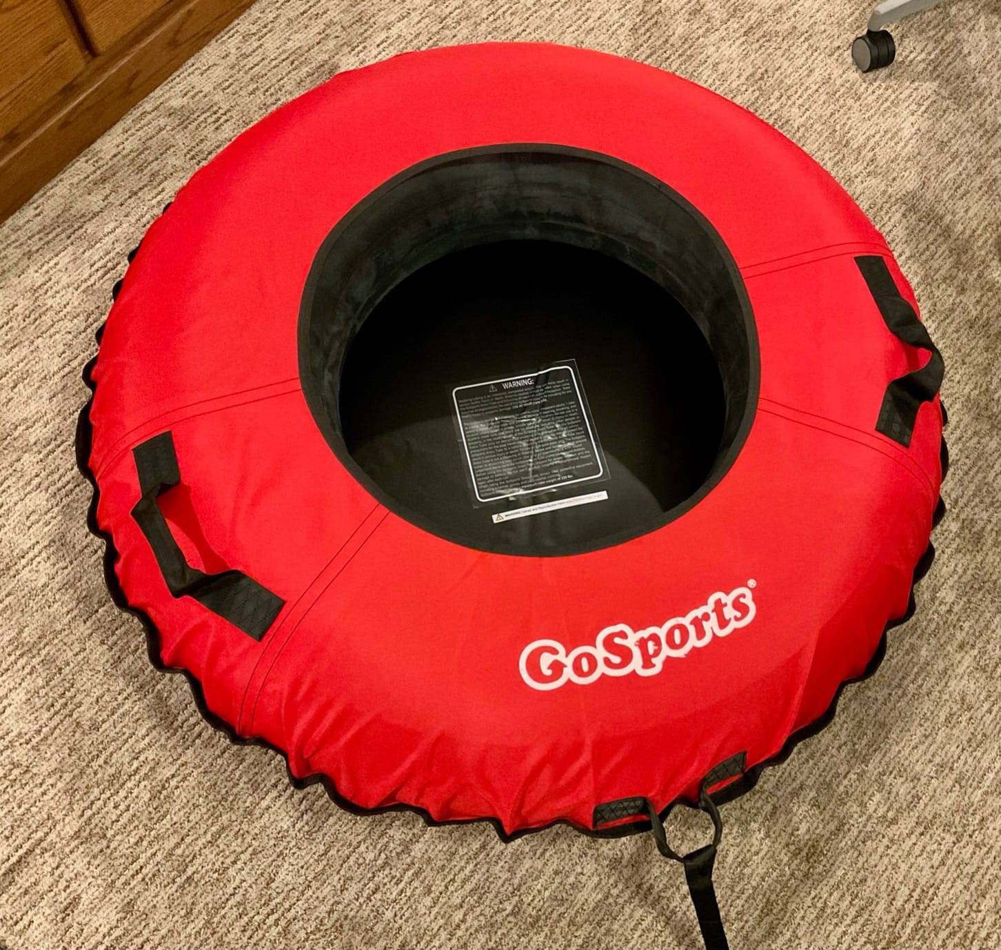 GoSports 44 Inch Heavy-Duty Winter Snow Tube with Premium Canvas Cover - Choose Your Style - Commercial Grade Sled customer photo 2