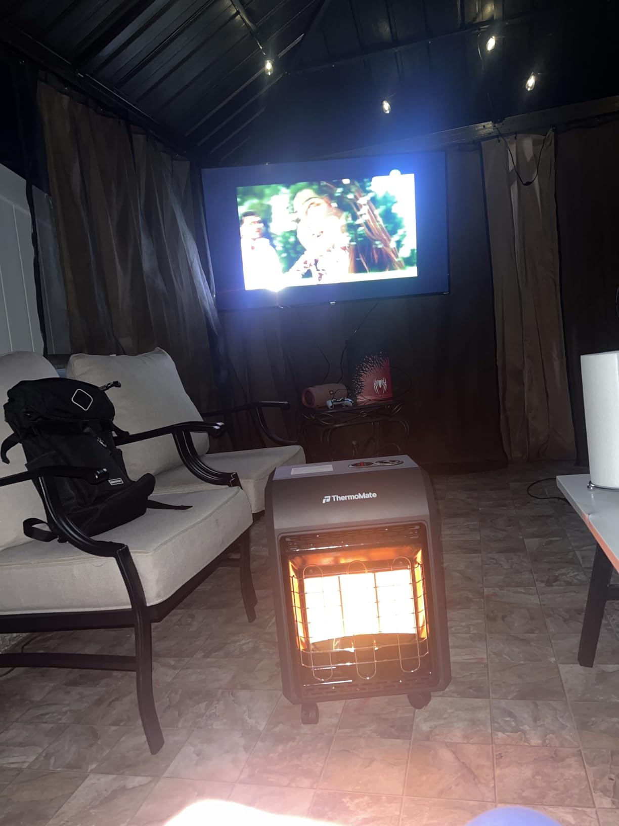 ThermoMate 18000 BTU Propane Heater Indoor Outdoor, Heating Up to 450 Sq.Ft customer photo 1