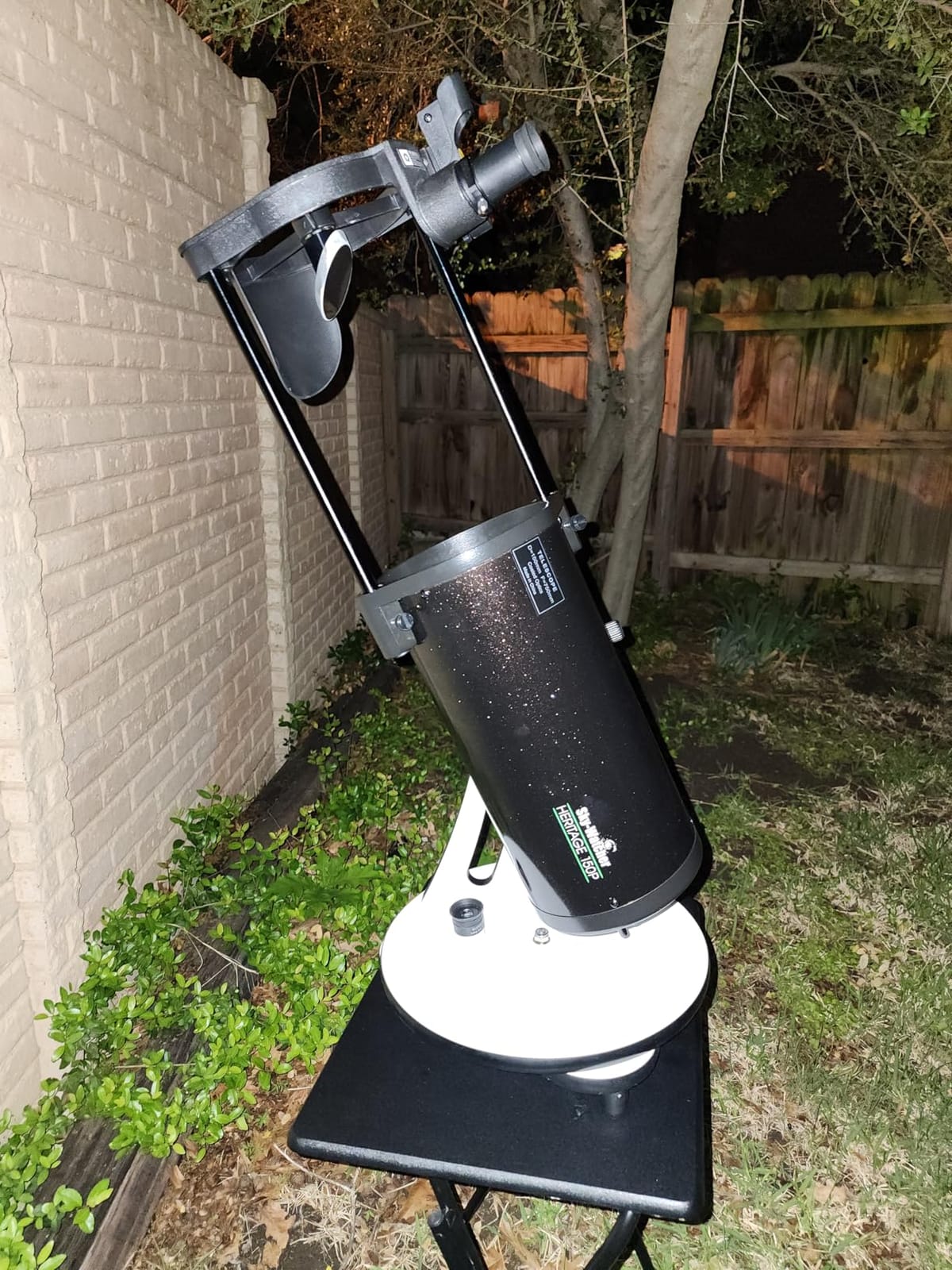 Sky-Watcher Heritage 150 Tabletop Dobsonian Telescope - Perfect for Beginners, Easy Setup, Portable, and Fun (S11710) customer photo 1