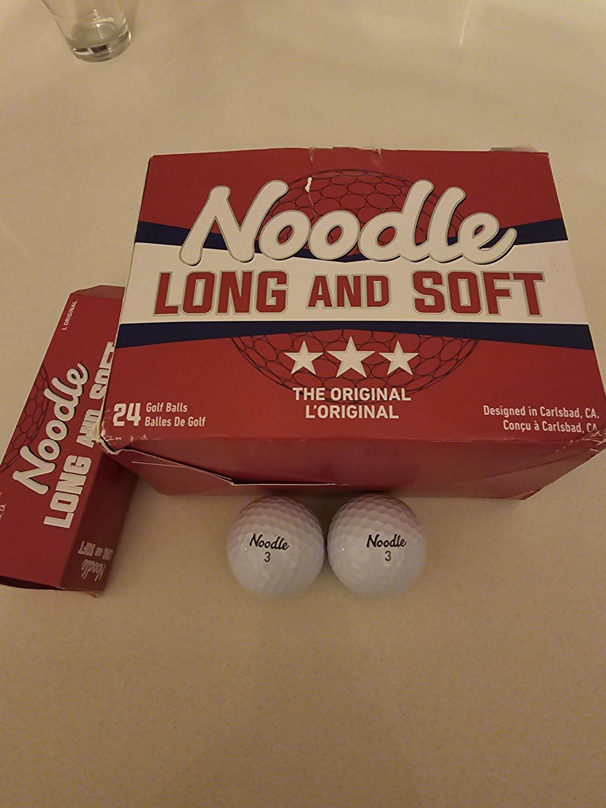 TaylorMade Noodle Long & Soft Golf Balls, Ultra-Soft 34 Compression Core, Great Feel and Increased Spin, Patented Dimple Design for Straighter Flight customer photo 1