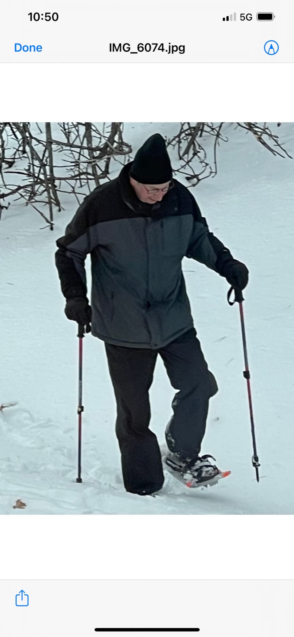 Crescent Moon All Terrian Unisex Snowshoe - Sawtooth 27: Unisex All Terrain Snowshoe with Award Winning Single Loop Pull Binding, Stainless Steel Crampons and Heel Lifts customer photo 1