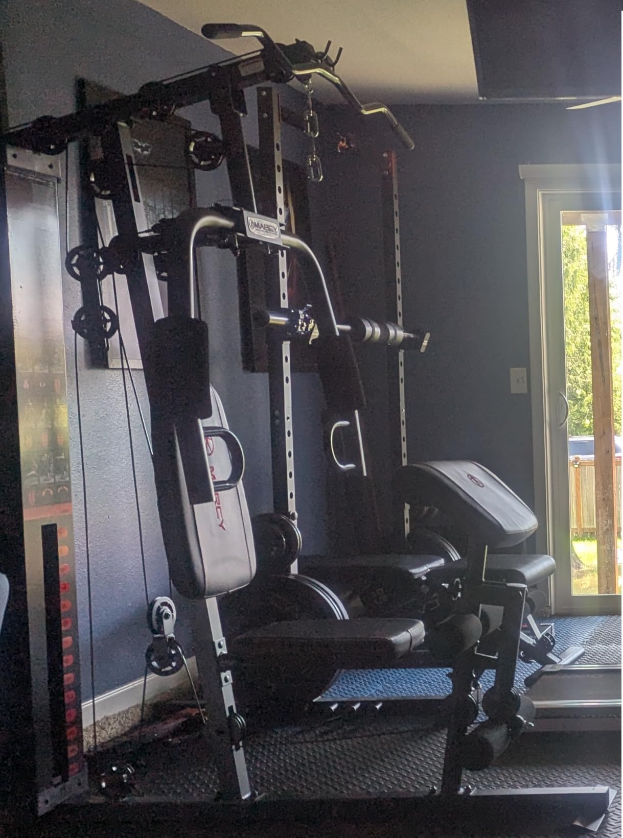 Marcy Multifunction Steel Home Gym 150lb Weight Stack Machine customer photo 1
