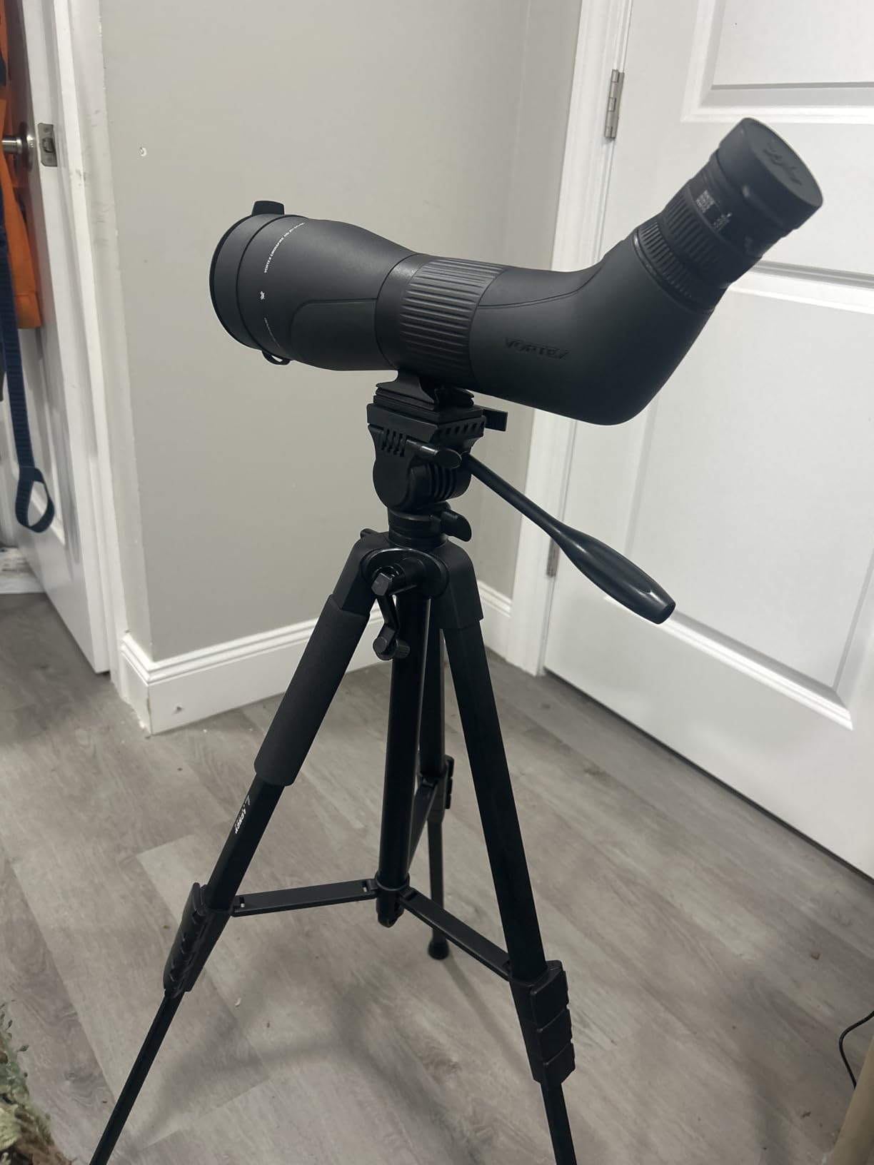 Binocular and Spotting Scope Tripod w/Binoculars Adapter and 2 QR Plates customer photo 2
