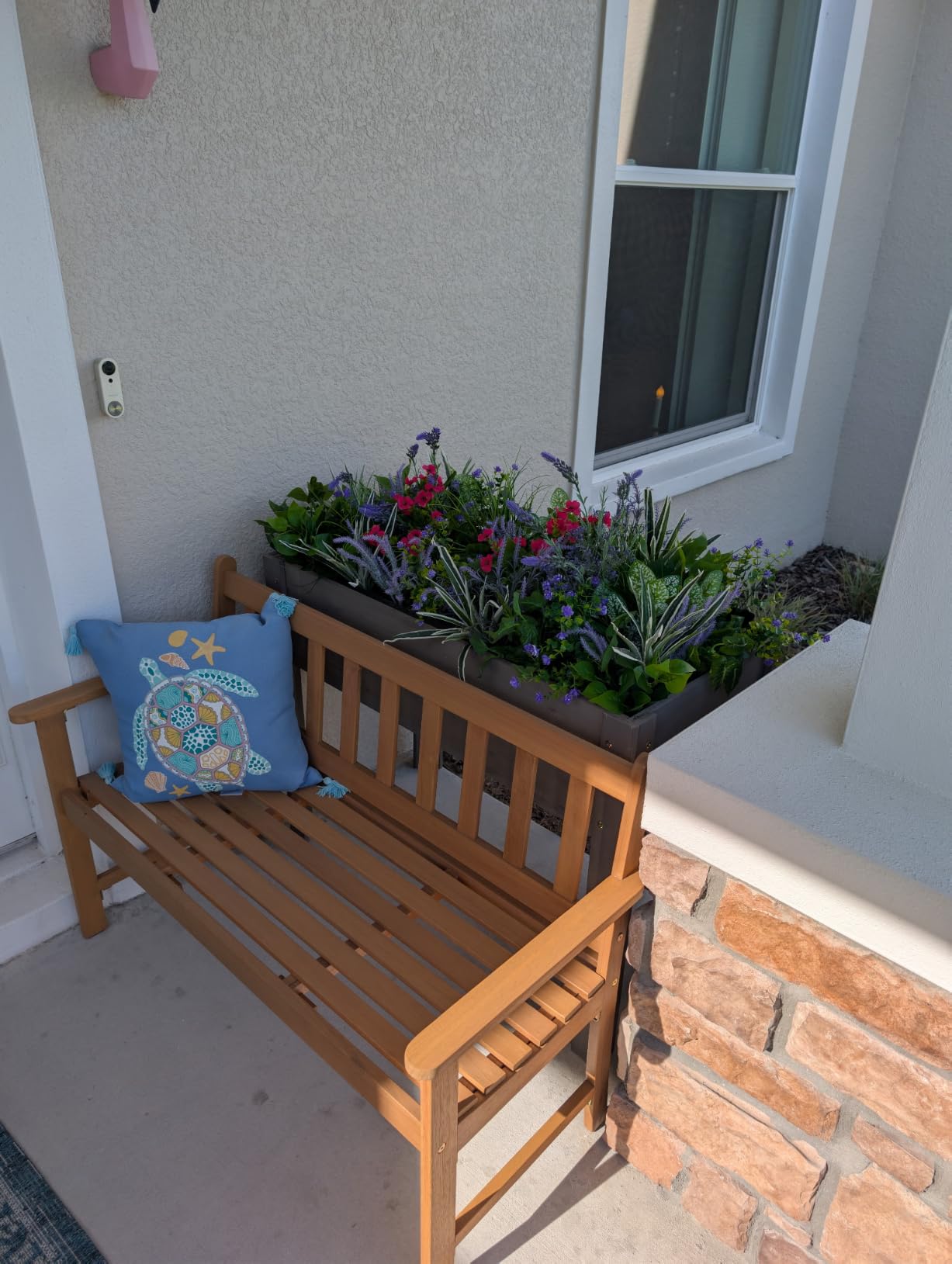 Raised Garden Bed with Legs, 48×24×30 Cedar Wood Elevated Planter Box customer photo 2