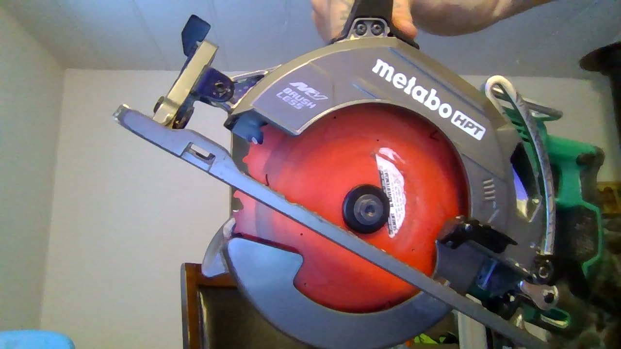 Metabo HPT 36V MultiVolt 7-1/4 Inch Rear Handle Circular Saw, Tool Only – No Battery, Lightest Weight in Its Class, 53° Bevel Capacity, High-Capacity Cutting, C3607DWAQ4 customer photo 2
