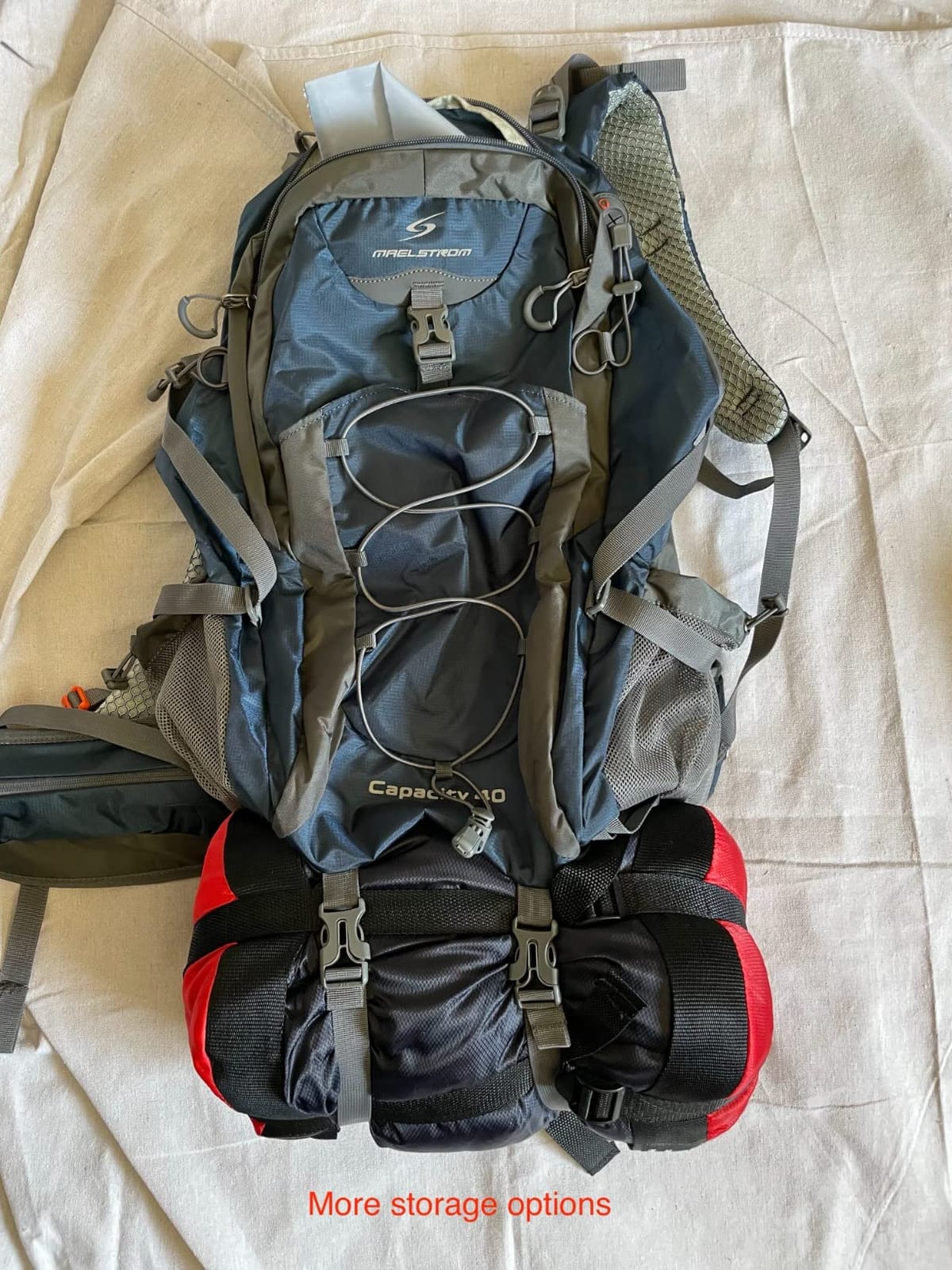 Maelstrom 40L Hiking Backpack, Lightweight Camping Daypack with Rain Cover customer photo 1