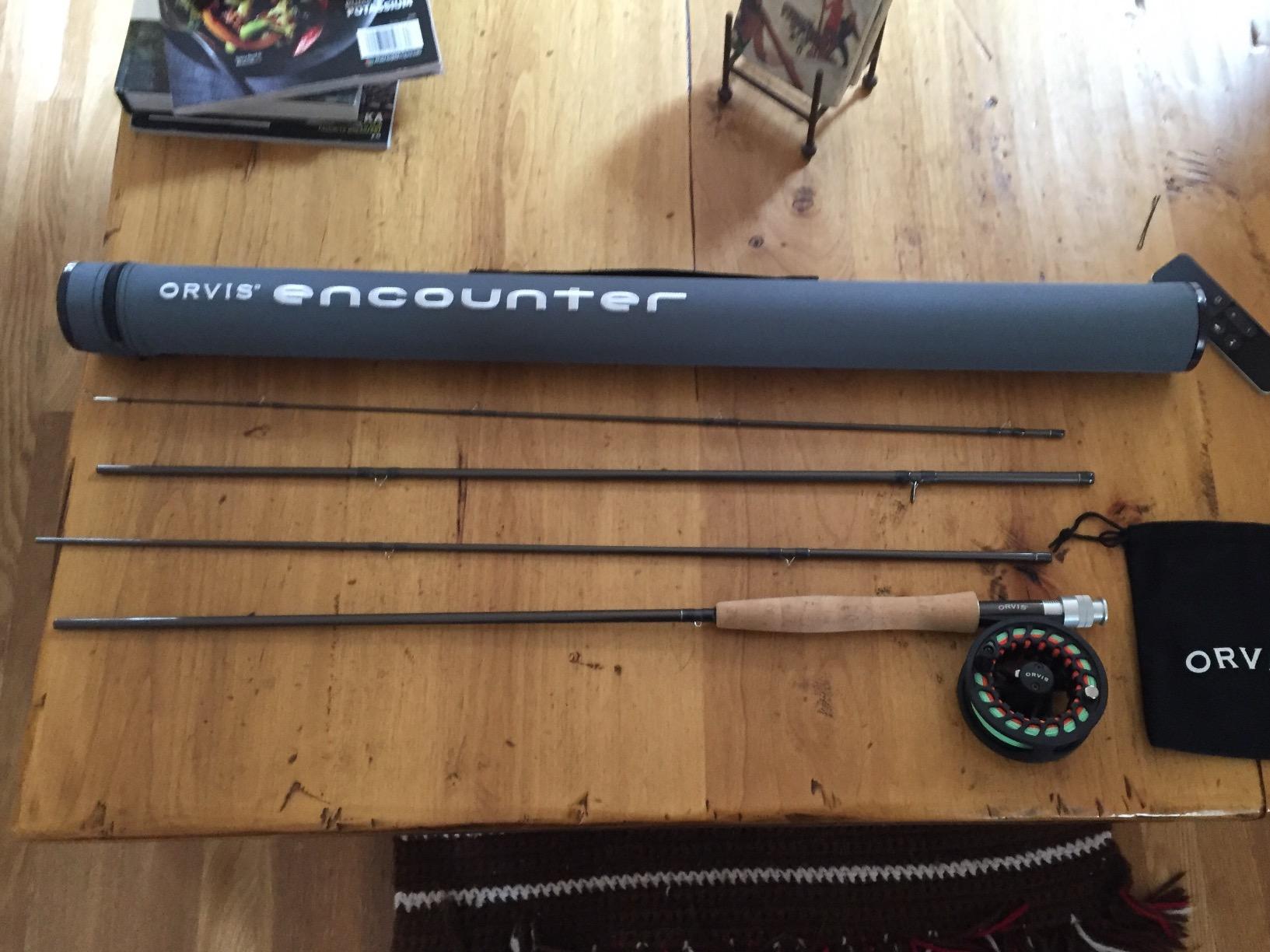 Orvis Encounter Fly Rod Outfit - 4Pc Fishing Rod and Reel Combo customer photo 2