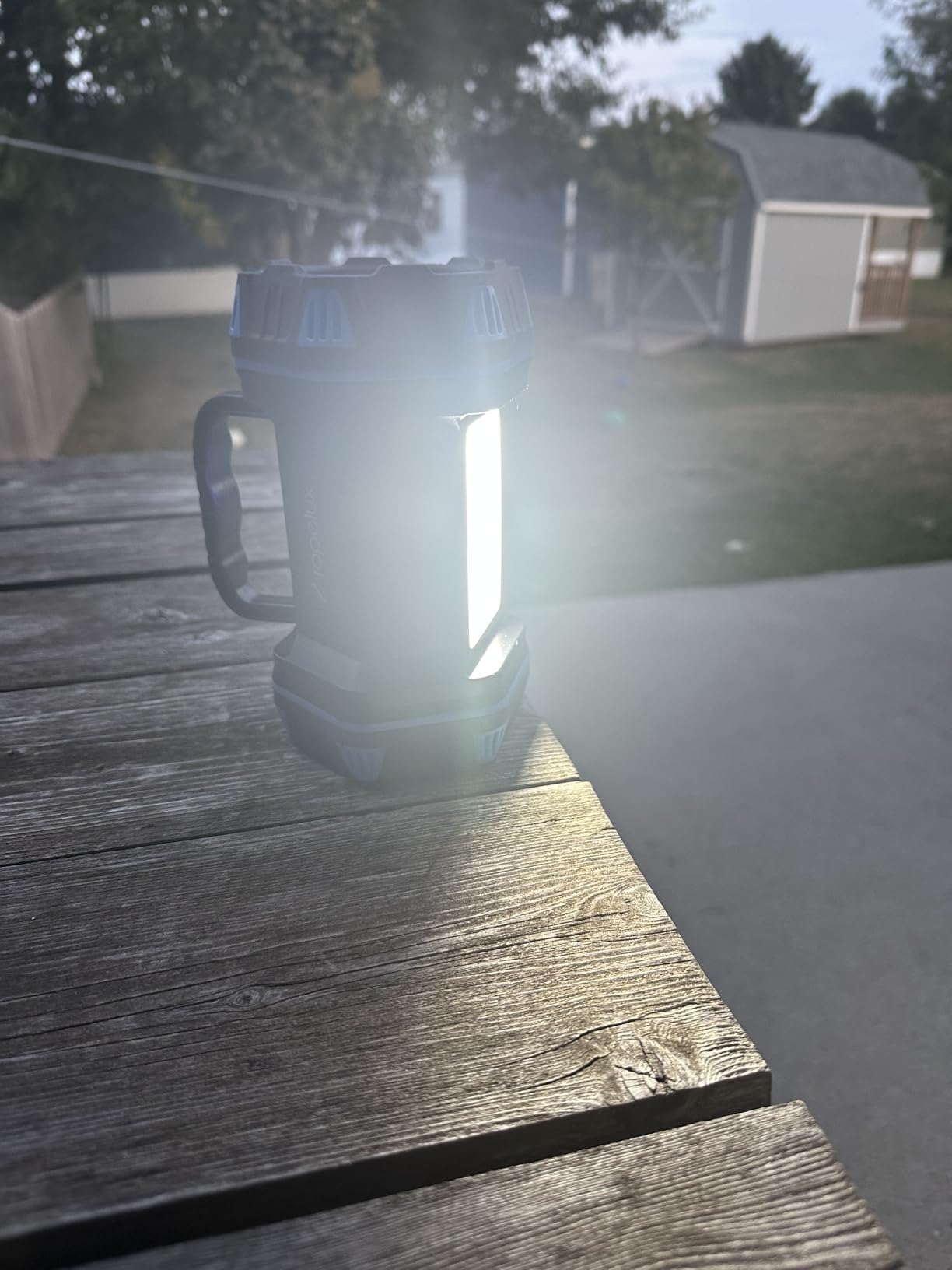 Led Camping Lantern Rechargeable, Camping Lights 1500lm, 8 Light Modes, Emergency Flashlights For Emergencies, Portable Light 12h Standby, Battery Powered Lantern For Power Outages, Hurricane, Hiking. customer photo 2