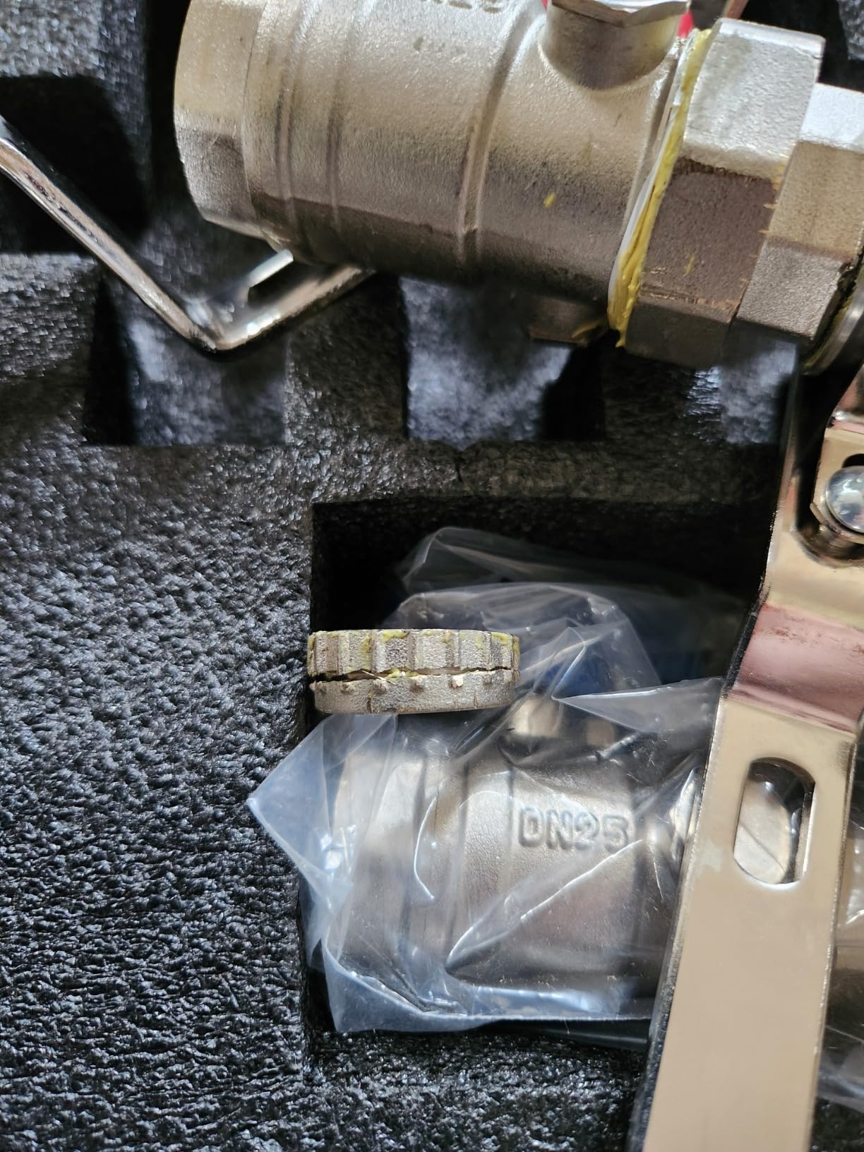 ABST PEX Manifold,3 Loop Stainless Steel Floor Radiant Heat Manifold Kit customer photo 1