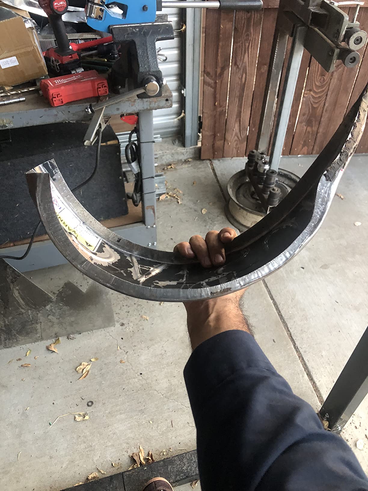Metal Shrinker and Stretcher 2-IN-1 90mm Throat 18 Gauge Mild Steel 16 Gauge Aluminum Sheet Metal Bender customer photo 2