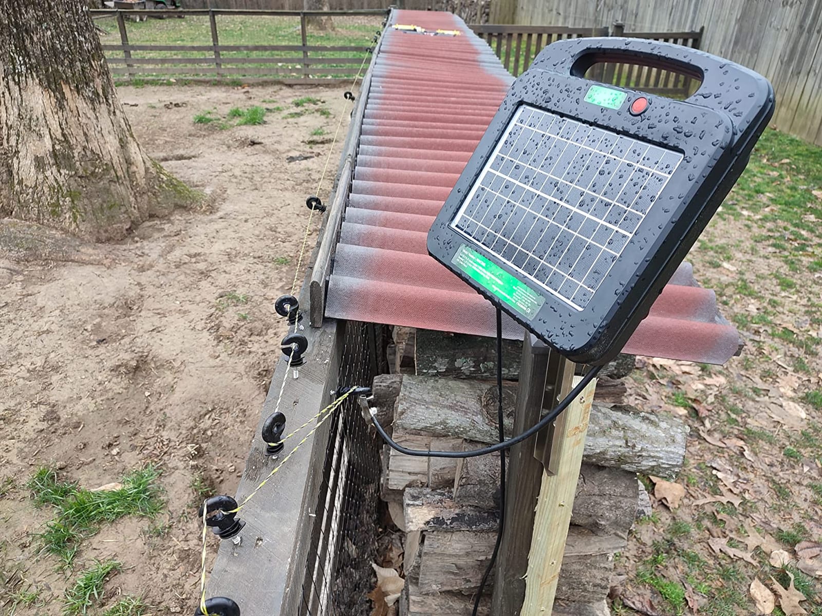 My Animal Command Solar Power Electric Fence Energizer Charger 0.25 Joules customer photo 2
