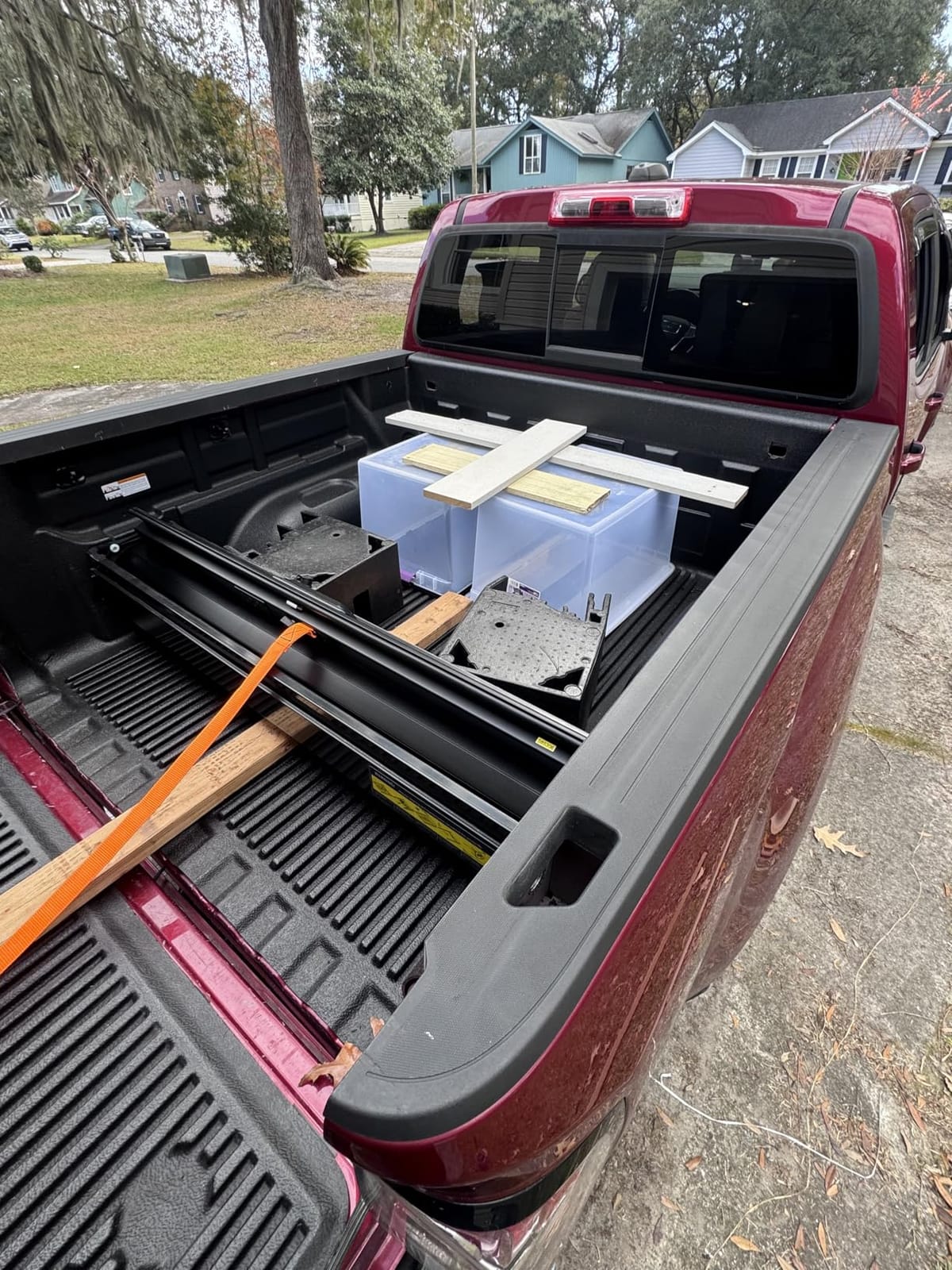 ONINE Retractable Hard Tonneau Cover for Chevy Silverado GMC Sierra 1500 customer photo 2