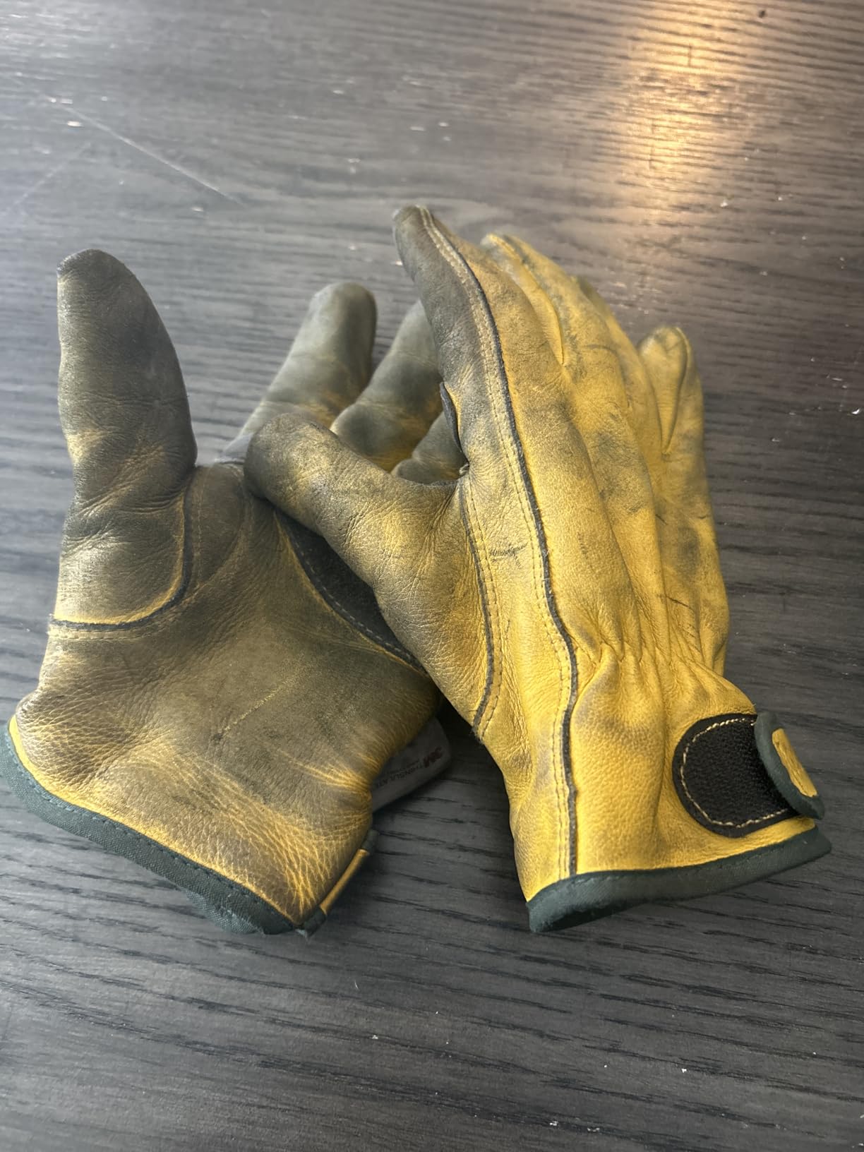 toolant Winter Leather Work Gloves, Warm 3M Thinsulate Lining for Cold Weather Work, Thermal Insulated Gloves customer photo 1