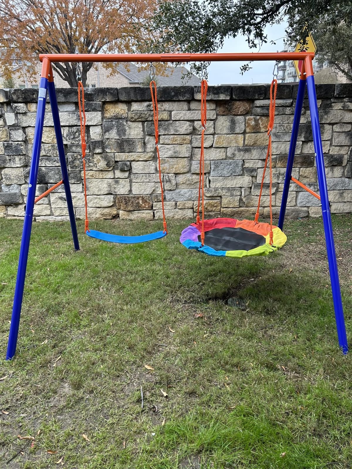 Amictoy Swing Set for Backyard, 32
