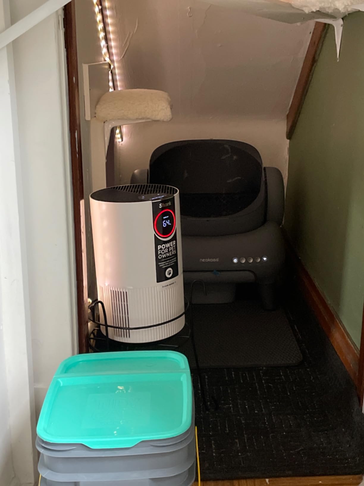 Shark Clean Sense Air Purifier with Pet Filter, HP102PET, White customer photo 1