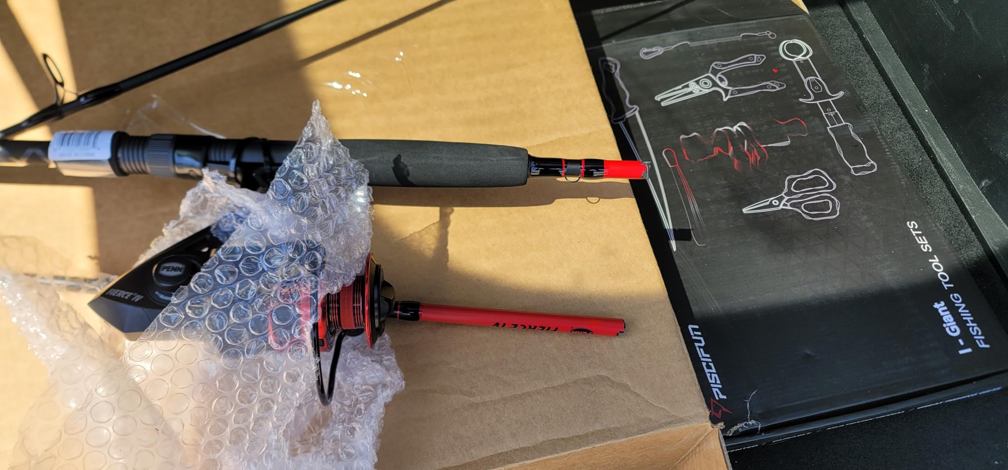 Penn Fierce IV Spinning Reel and Fishing Rod Combo customer photo 2