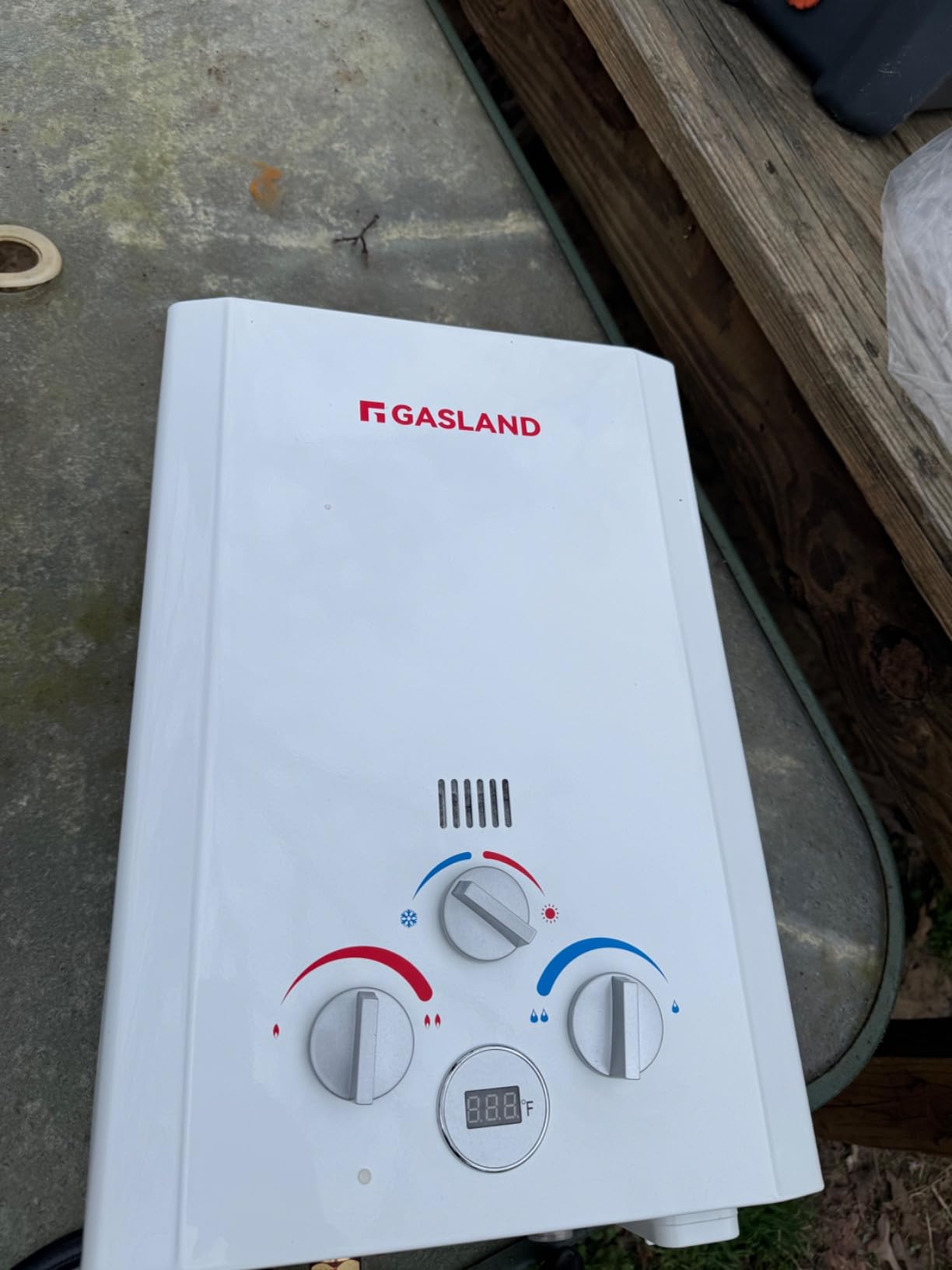 GASLAND Portable Water Heater with Pump | CSA Certified | 6L 1.58 GPM customer photo 1