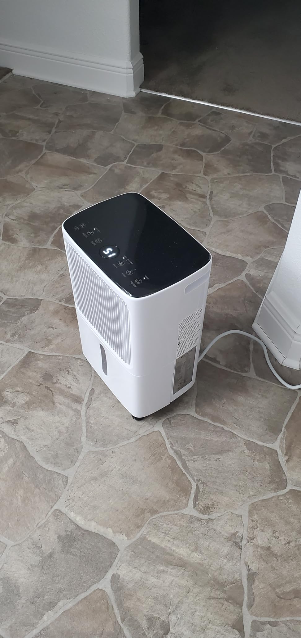 VEAGASO 34 Pint/D, 2500 Sq.Ft Dehumidifier for Basement with Drain Hose customer photo 1