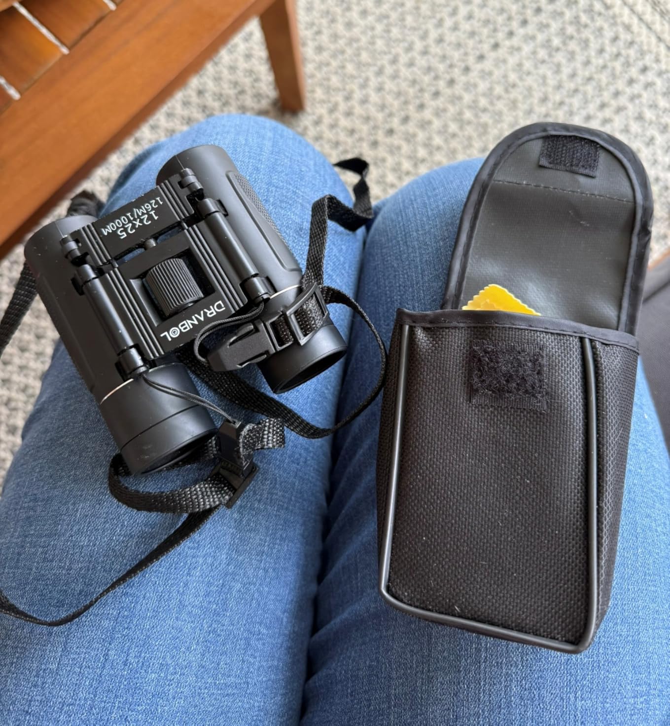 12X25 Mini Pocket Binoculars for Adults Kids, Small Compact Binoculars for Bird Watching, Opera Concert customer photo 2