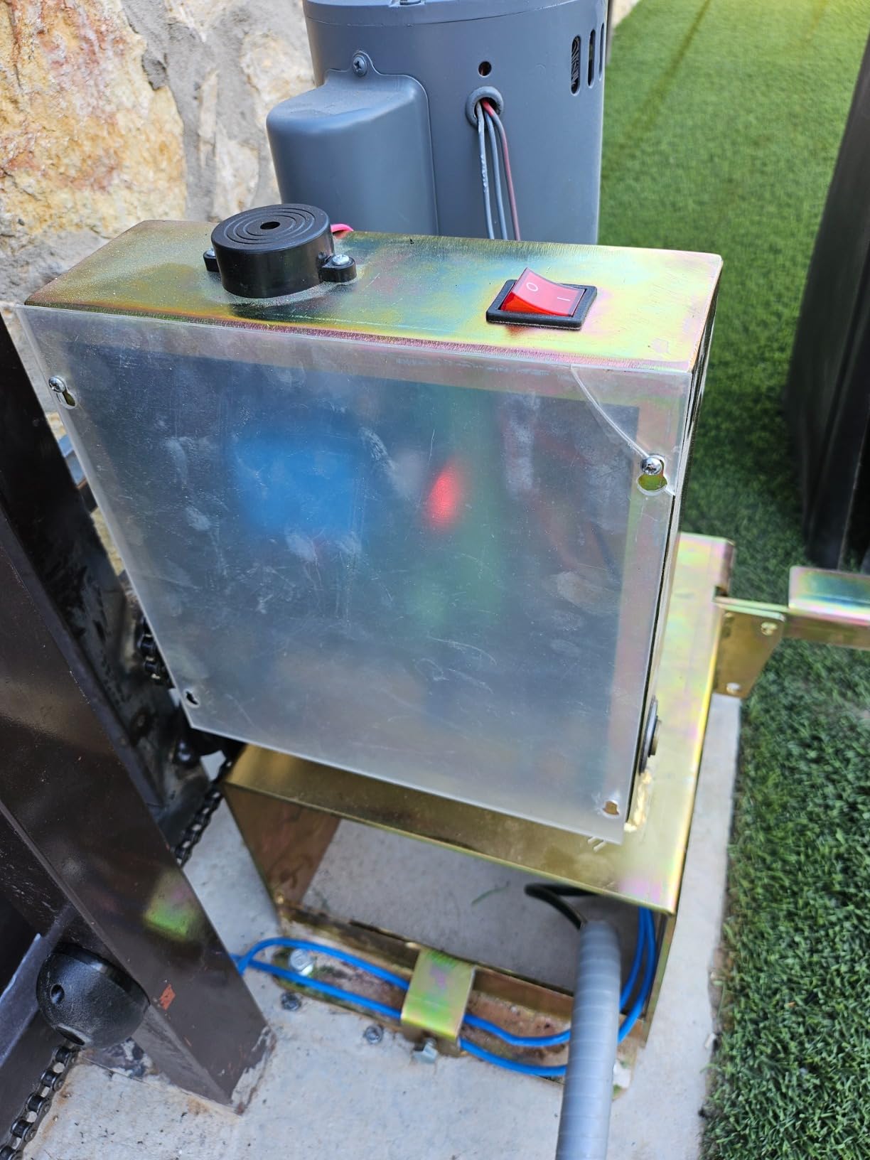 TOPENS LC1100 Commercial Sliding Gate Opener Chain Drive customer photo 2