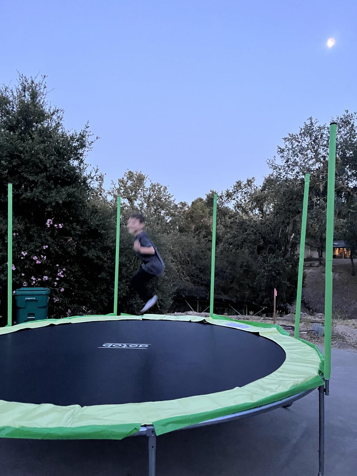 AOTOB Trampoline with Net for Kids Outdoor 8 10 12 14 15FT ASTM 400LBS customer photo 1