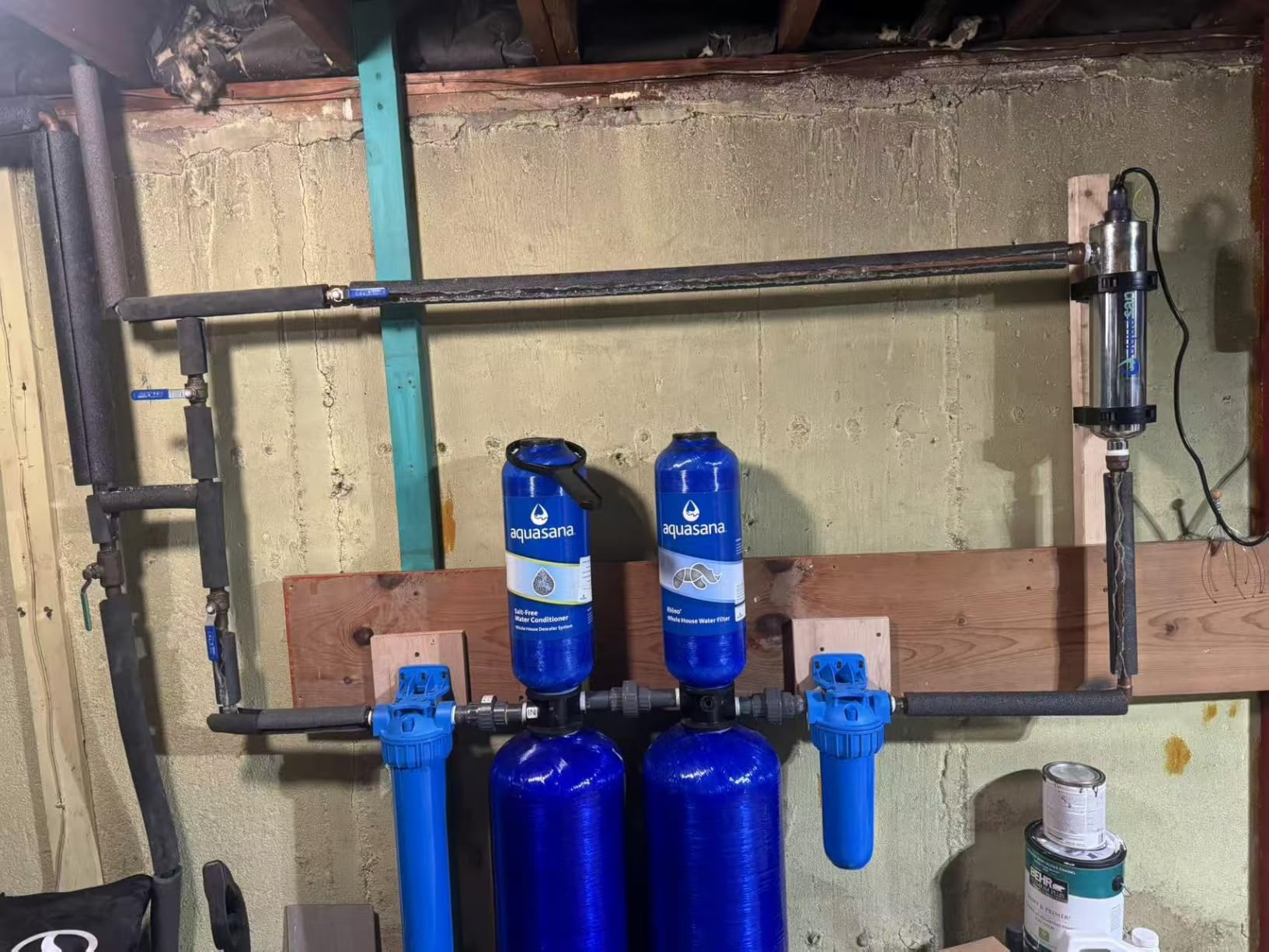 Aquasana Whole House Well Water Filter | 500K-Gallon | UV | WH-Well-CT-UVS customer photo 2
