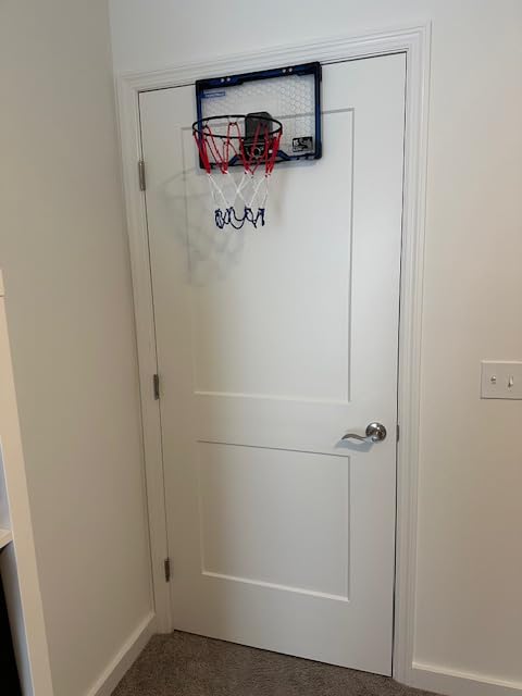 Indoor Basketball Hoop with Auto Scoring, Lights & Balls for Kids Ages 5-12 customer photo 1