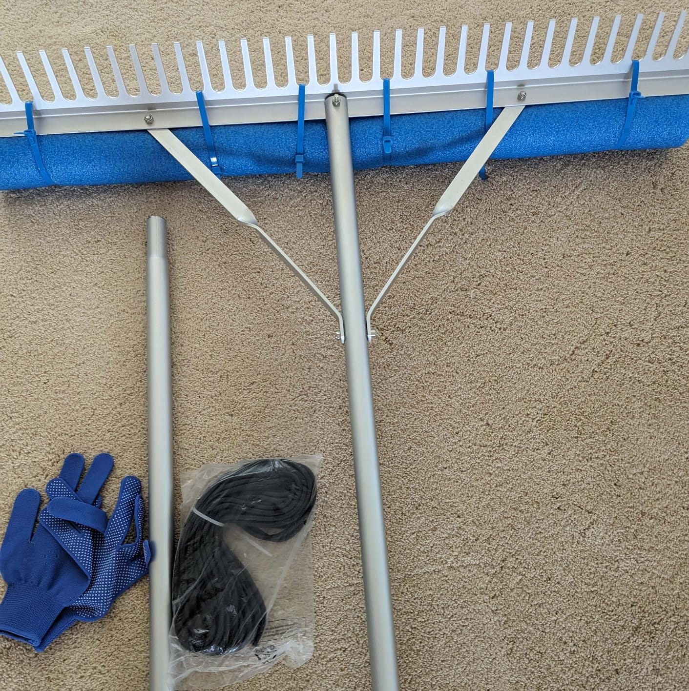 Floating Lake Rake, Leaf Collector for Gardening, 36