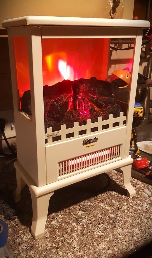 TURBRO Suburbs TS17Q Infrared Electric Fireplace Stove customer photo 2