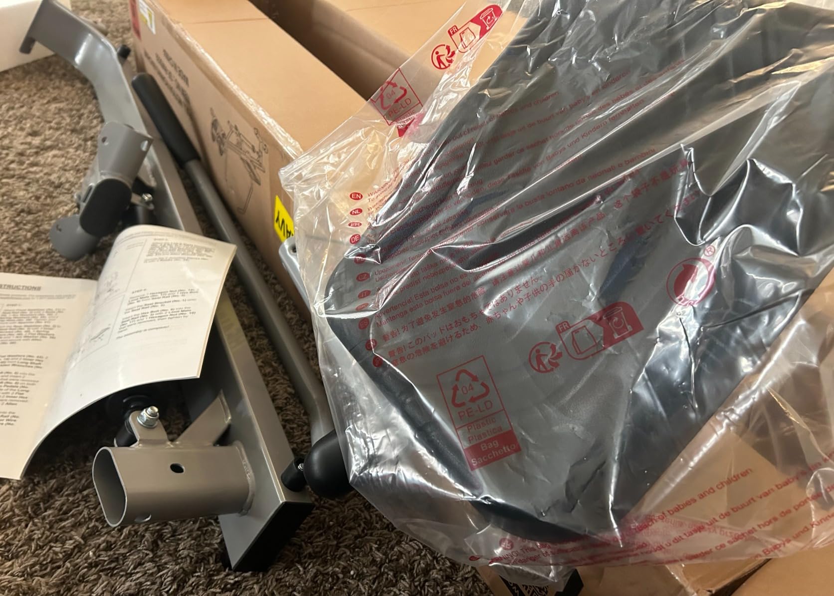 Sunny Health & Fitness Smart Full Motion Rower customer photo 1
