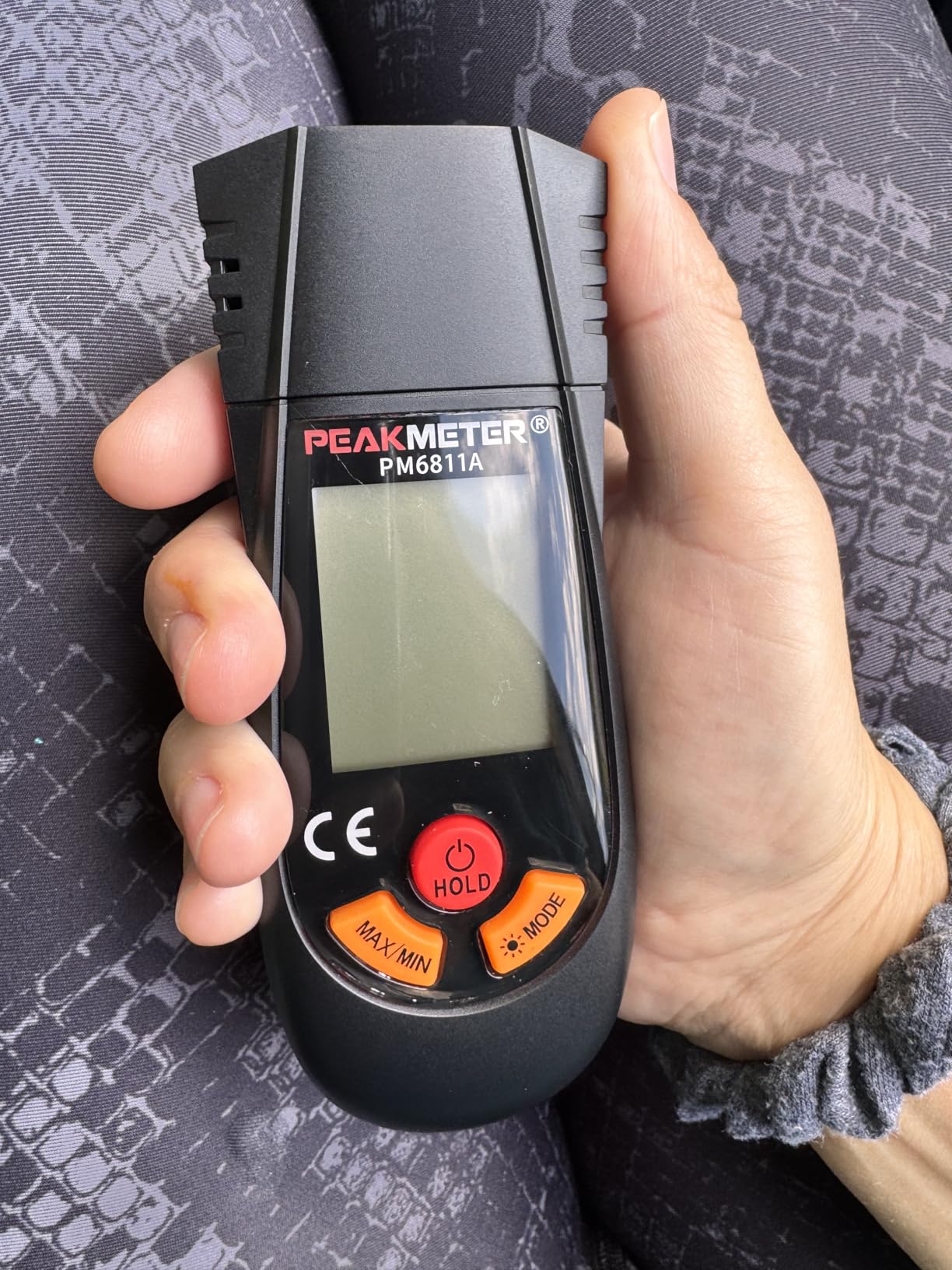 Wood Moisture Meter, with Battery and LCD Display, Suitable for Quick Determination of Moisture Content of Many Types of logs, Paper, Plywood, Plaster Walls, Floor coverings, etc. customer photo 1
