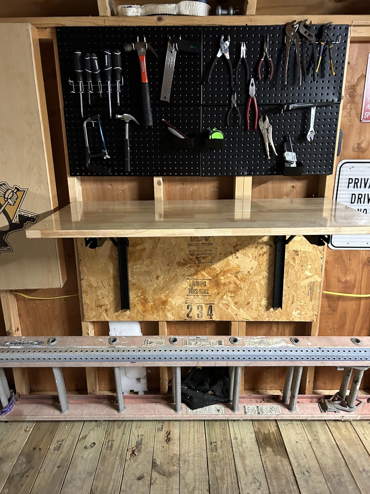 Ultrawall Metal Pegboard Wall Panels, Peg Boards for Garage Tool Storage customer photo 2