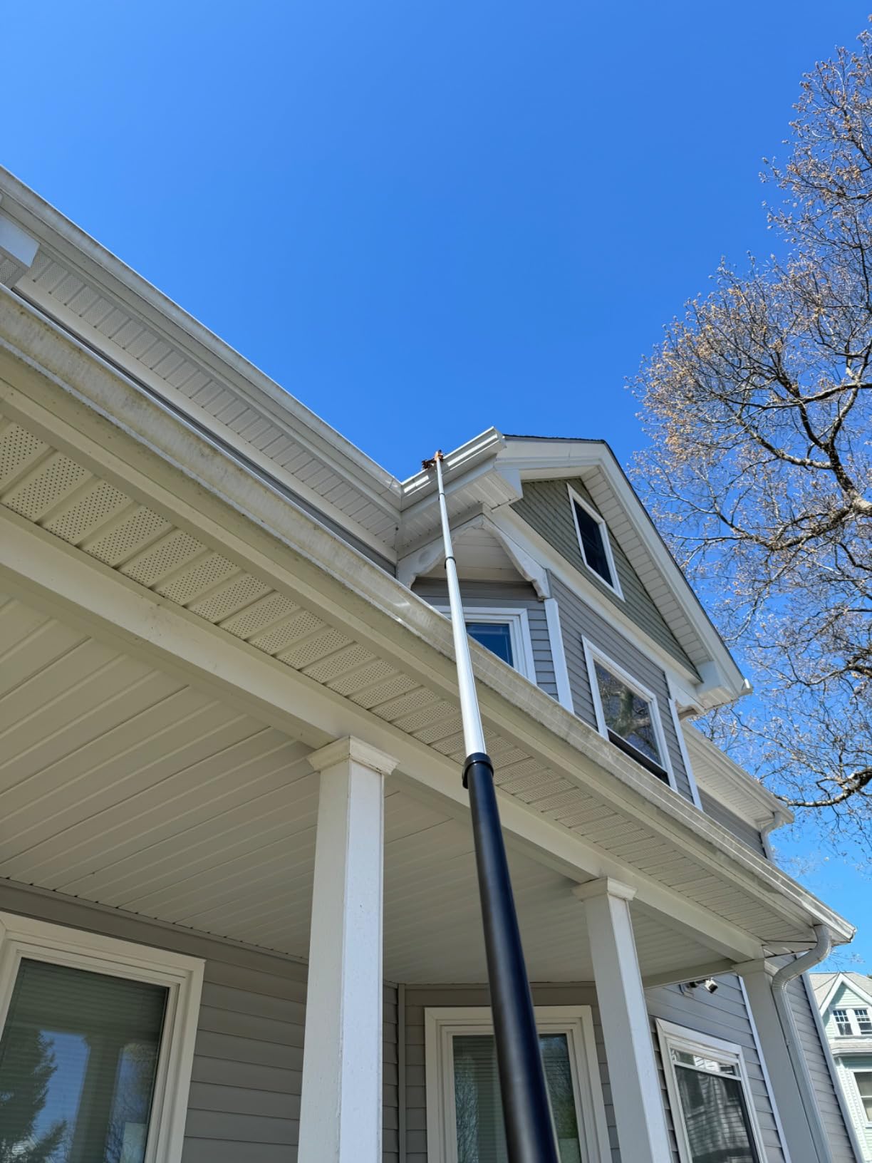 4.5-18FT Telescopic Extension Pole,Heavy-Duty Multi-Purpose Extendable Pole customer photo 1