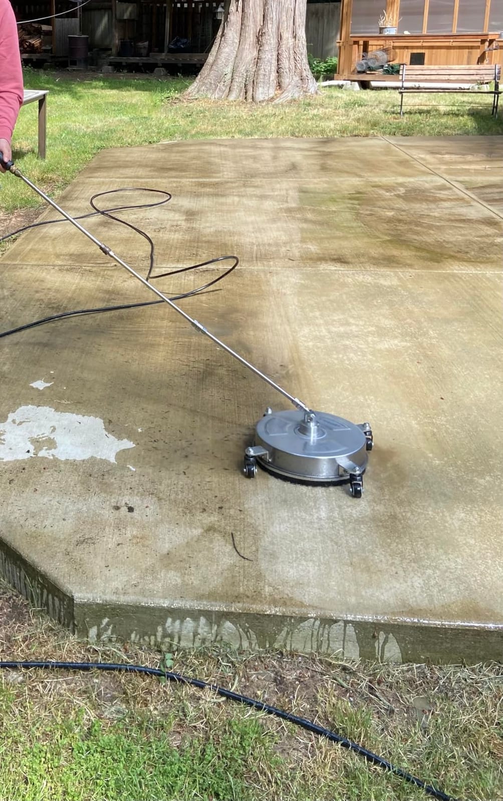 LidoDola 24'' Pressure Washer Surface Cleaner, Power Washer Accessory customer photo 2