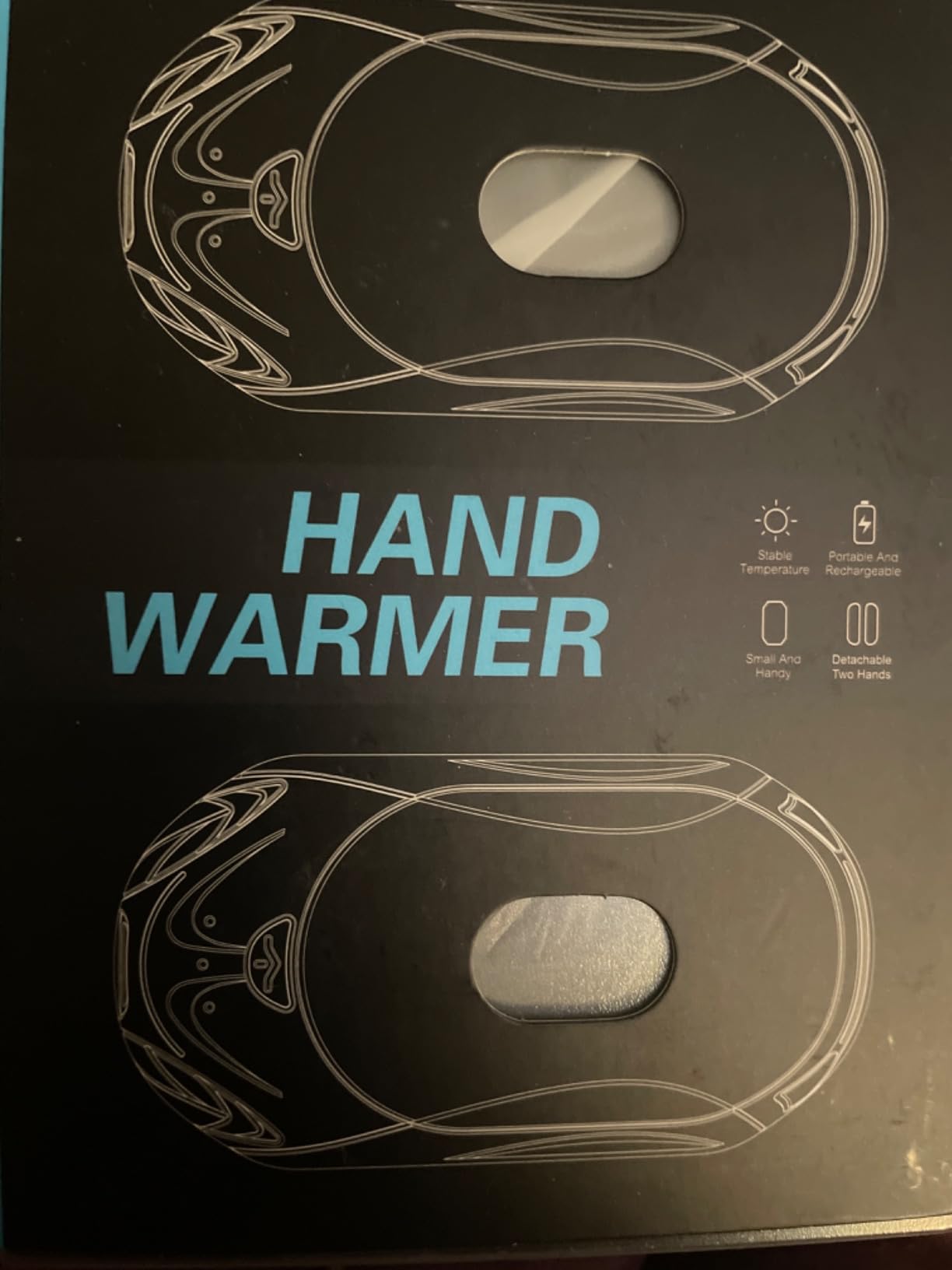 POMPONGO Hand Warmers, 20H Heat, Rechargeable, Heat On Demand, 2 Pack customer photo 1