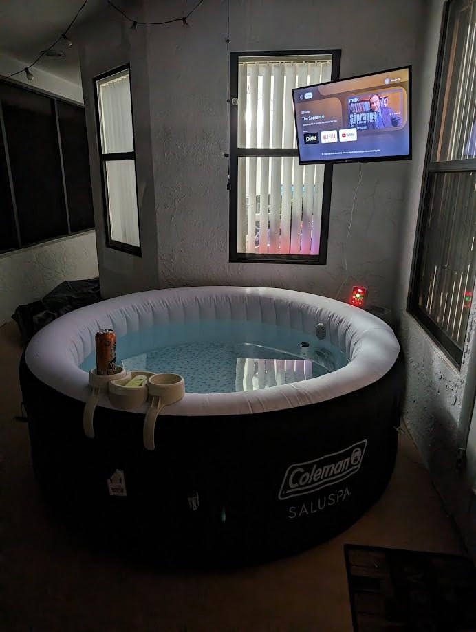 Coleman SaluSpa Miami Energy-Efficient AirJet 2-4 Person Inflatable Hot Tub customer photo 1