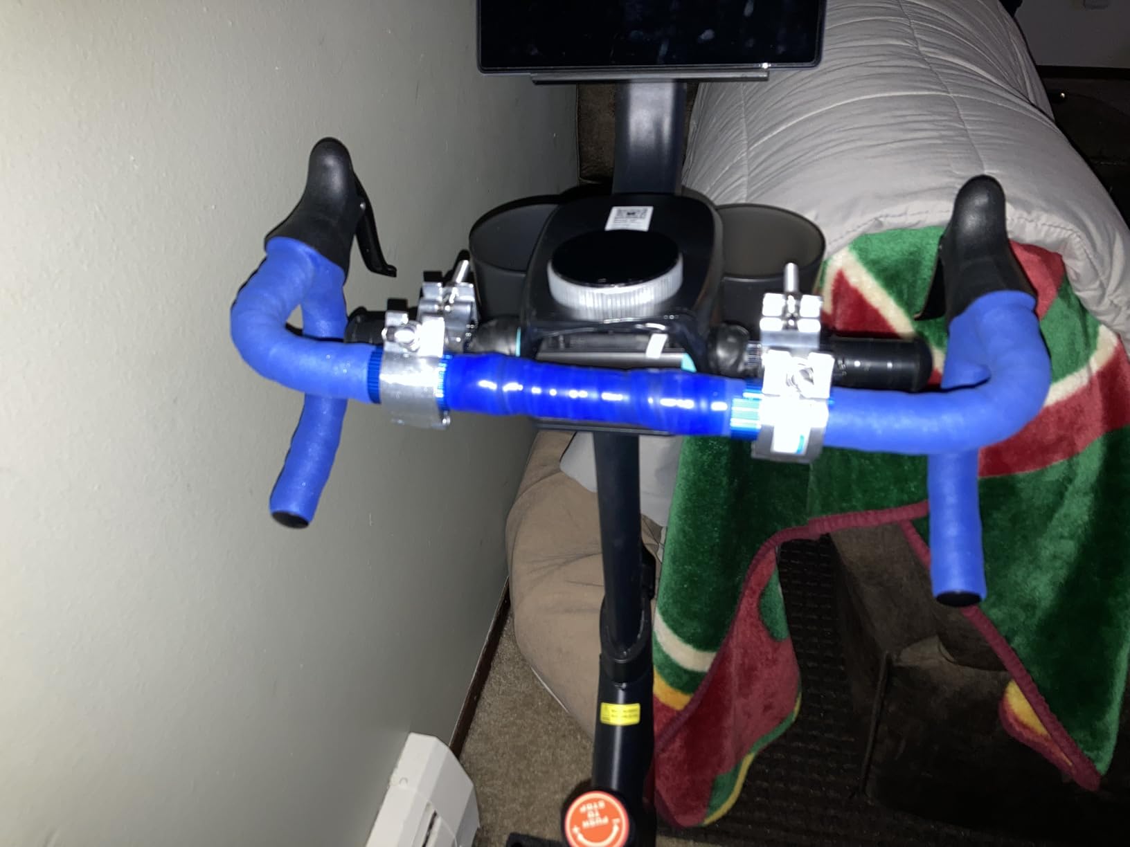 MERACH Exercise Bike, Magnetic Friction Stationary Bike for Home with APP customer photo 2