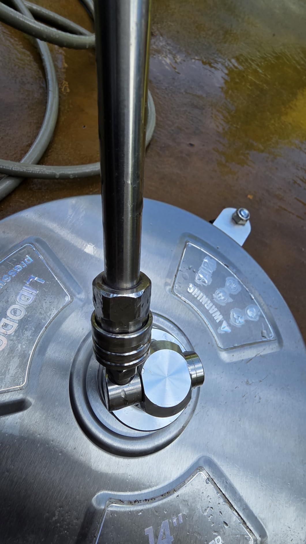 LidoDola 14'' Pressure Washer Surface Cleaner, Power Washer Accessory customer photo 1