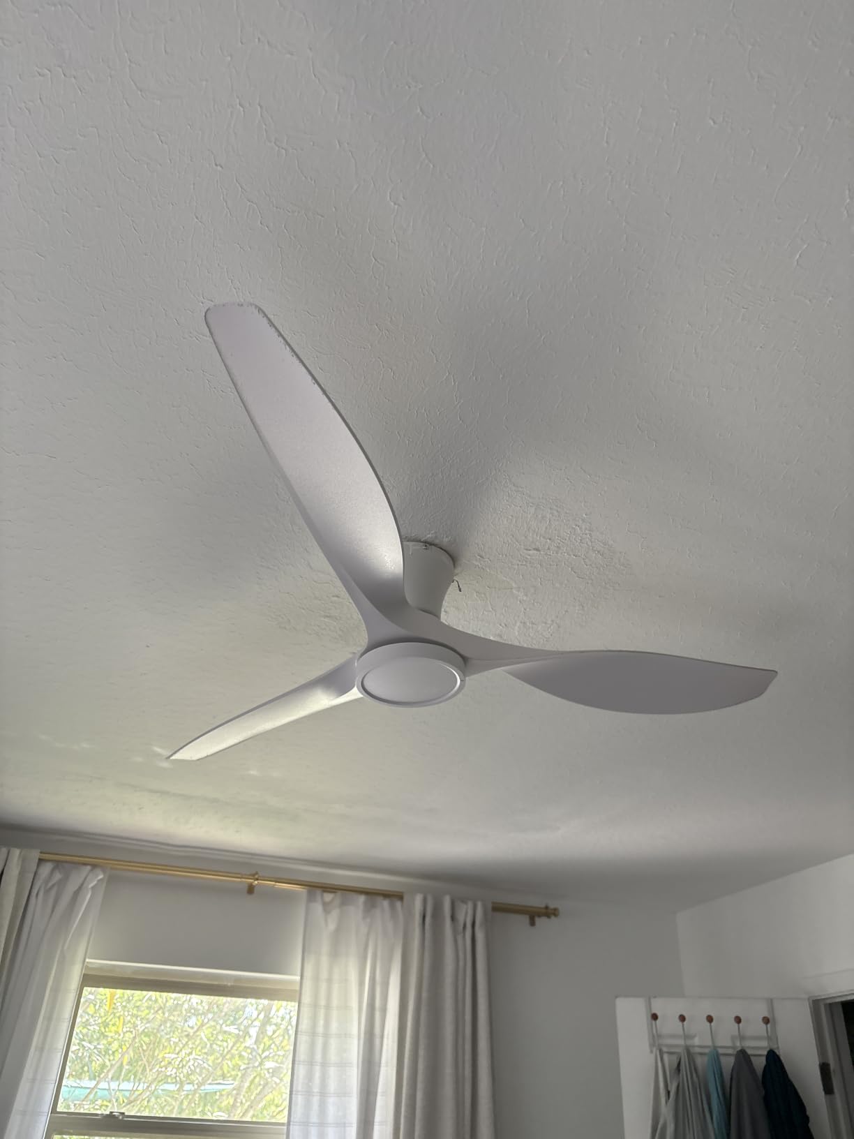 TALOYA 52 inch Ceiling Fans with Lights and Remote Control White customer photo 1