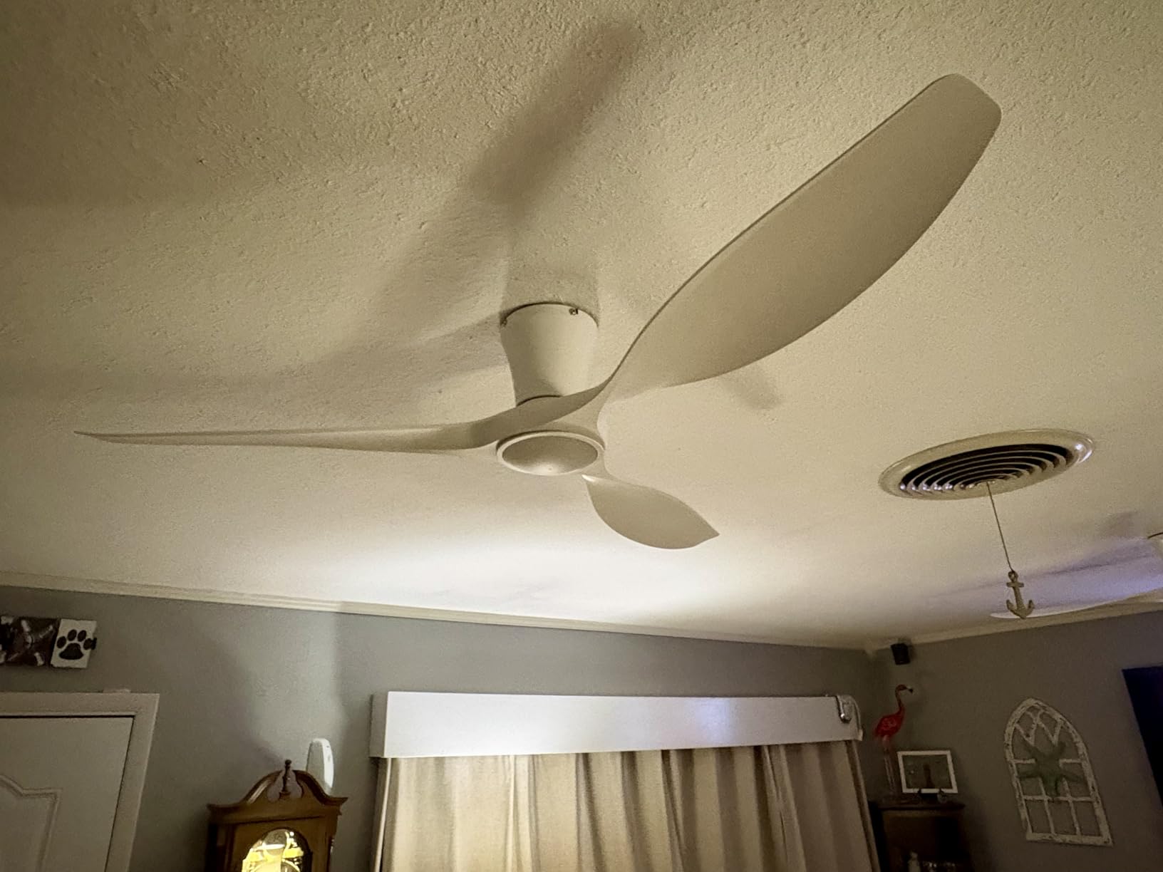 TALOYA 52 inch Ceiling Fans with Lights and Remote Control White customer photo 2