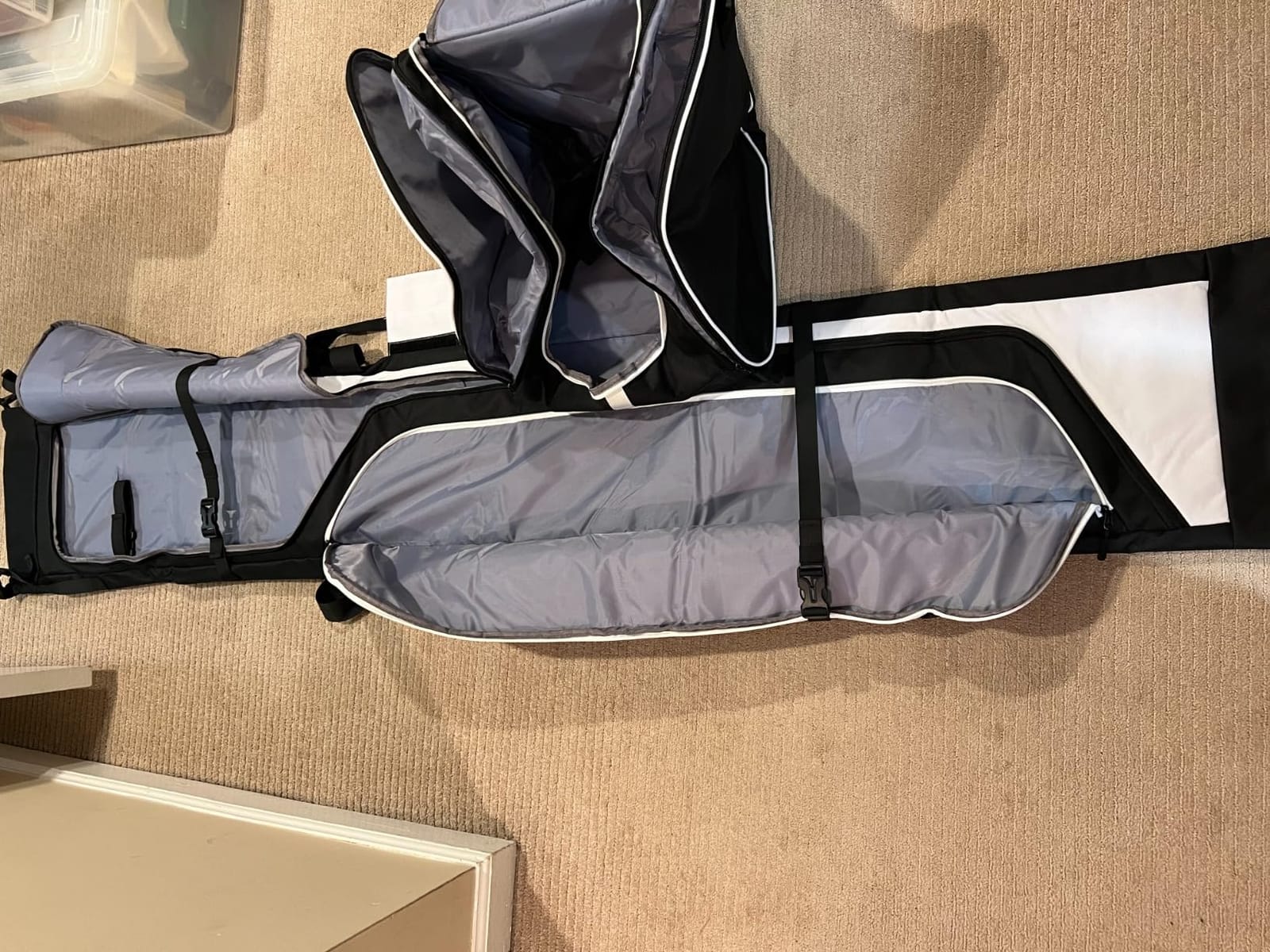 GoHimal Ski Bag & Boot Bag Combo, Padded Ski Carrier customer photo 2