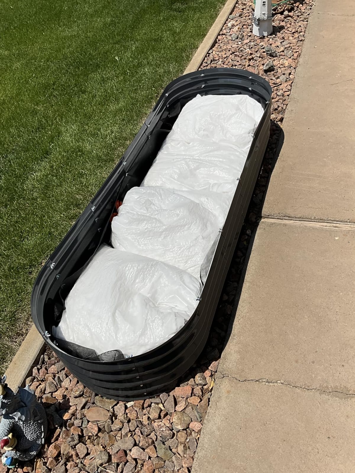 Utopia Home Galvanized Raised Garden Bed 6x2x1 Ft, Pack of 2 Silver customer photo 2