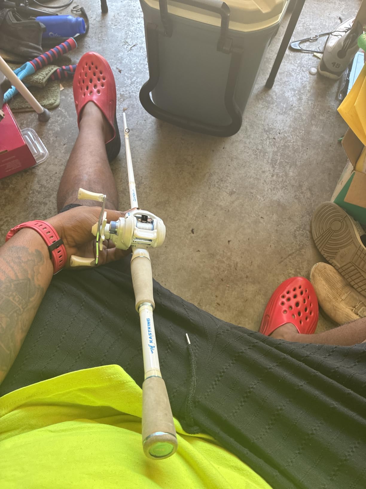 KastKing Centron Lite Fishing Rod and Reel Combo, Baitcaster & Spinning customer photo 2