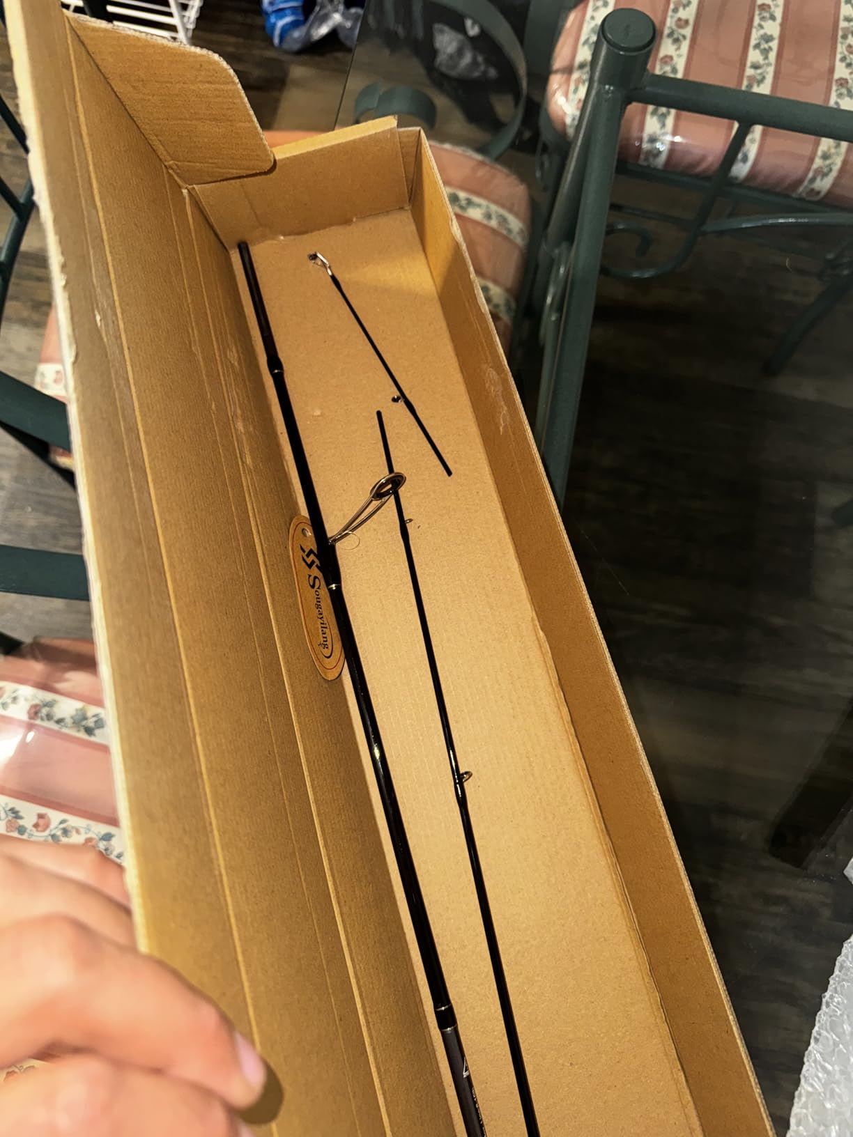 Sougayilang Spinning Combo – 30+24Ton Carbon Fiber 2-Piece Rod, M/MH Power, 19LB Drag, 5.2:1 Gear Ratio, Lightweight Saltwater Freshwater Kit for Bass, Trout, Salmon, Catfish (6’/7’ /7'6''Options) customer photo 2