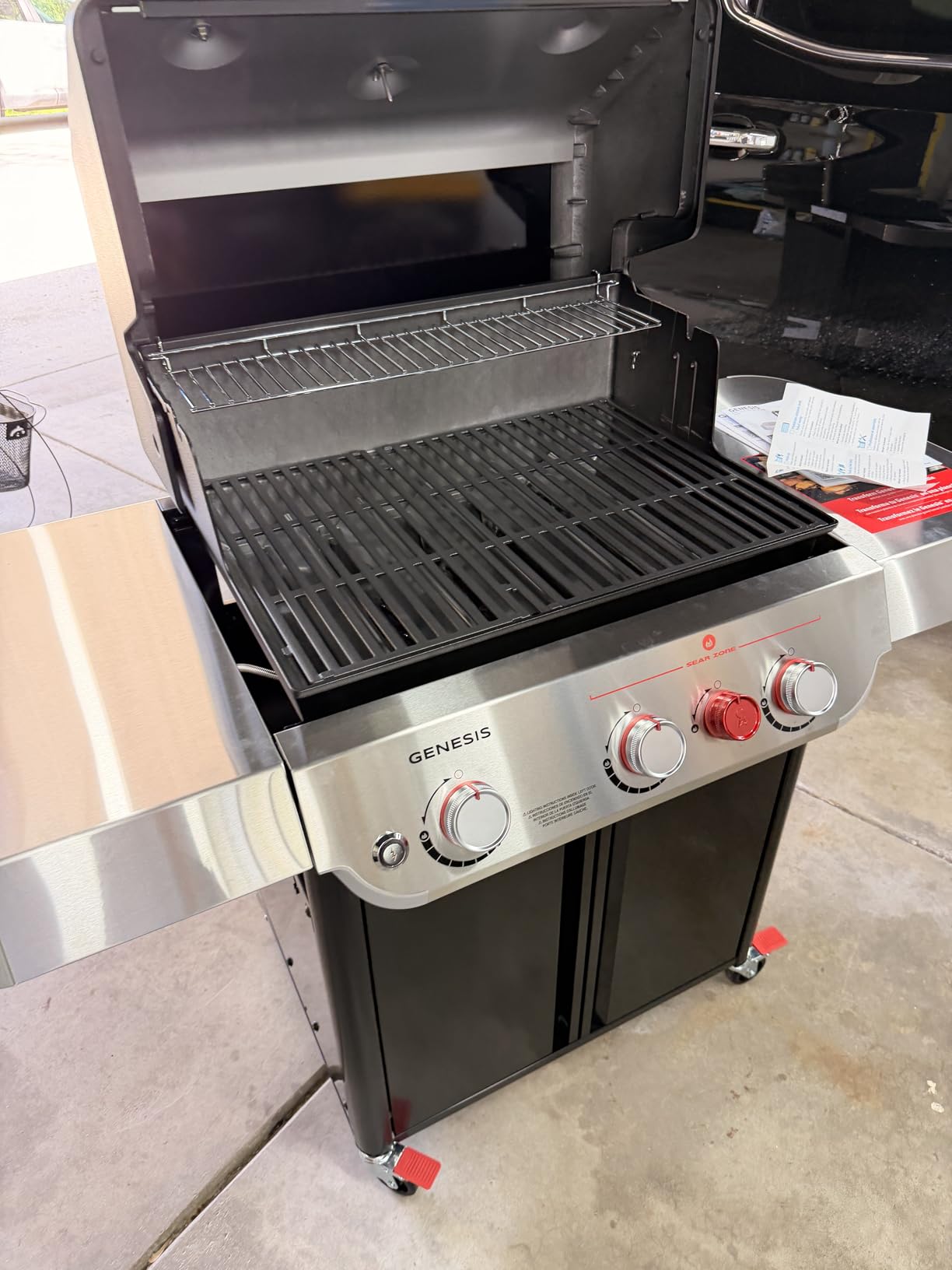 Weber® Genesis E-325 Gas Grill, Outdoor Cooking, Propane Grill, Black customer photo 2