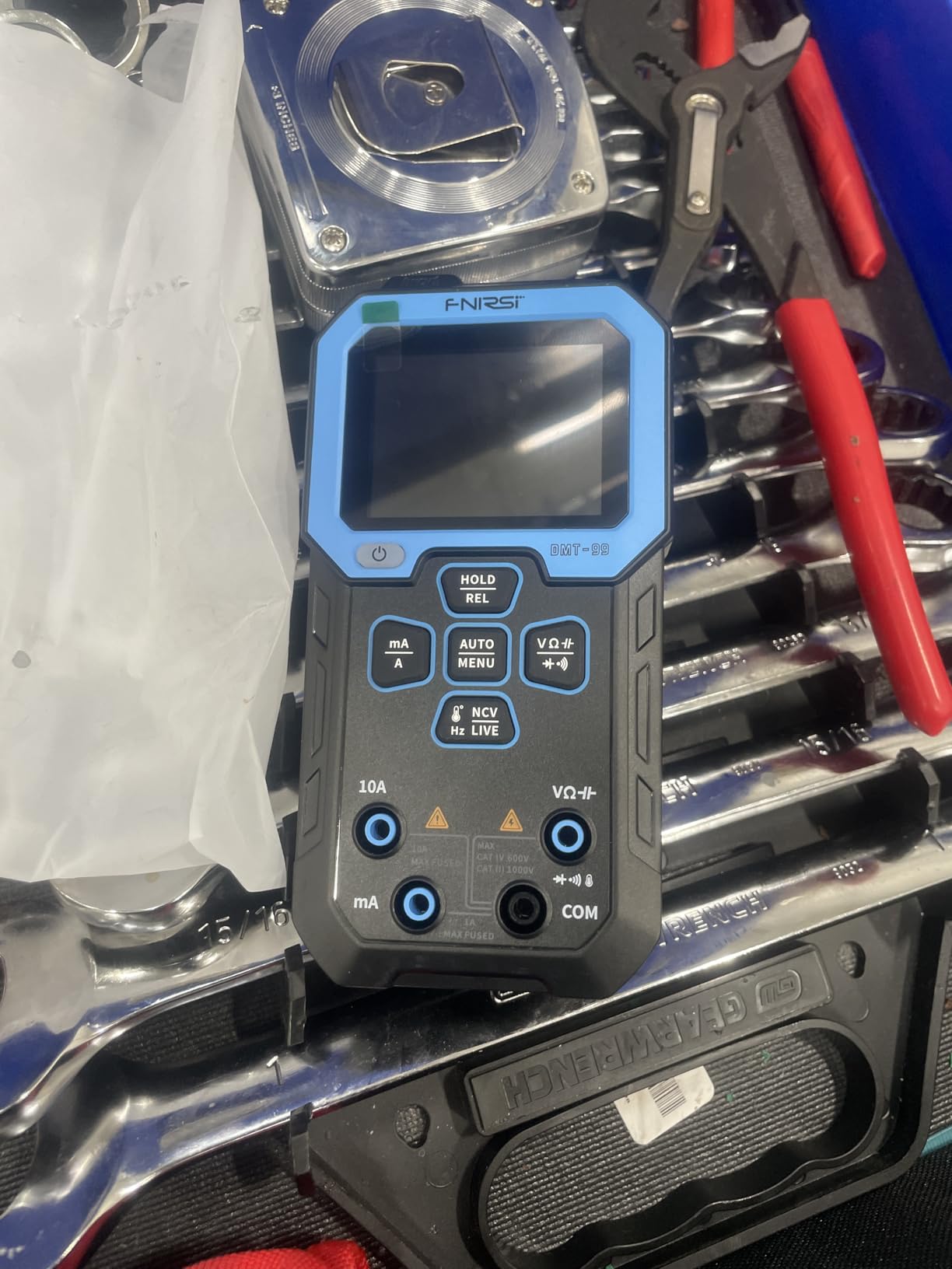 FNIRSI DMT-99 Digital Multimeter 9999 Counts TRMS, Rechargeable Volt Meter customer photo 2